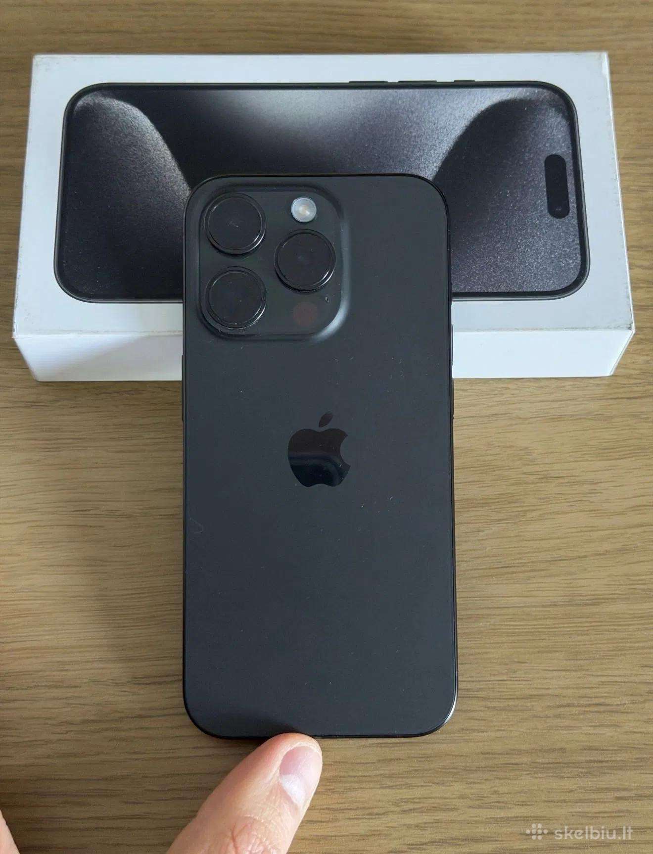 iPhone 15 pro 128gb black