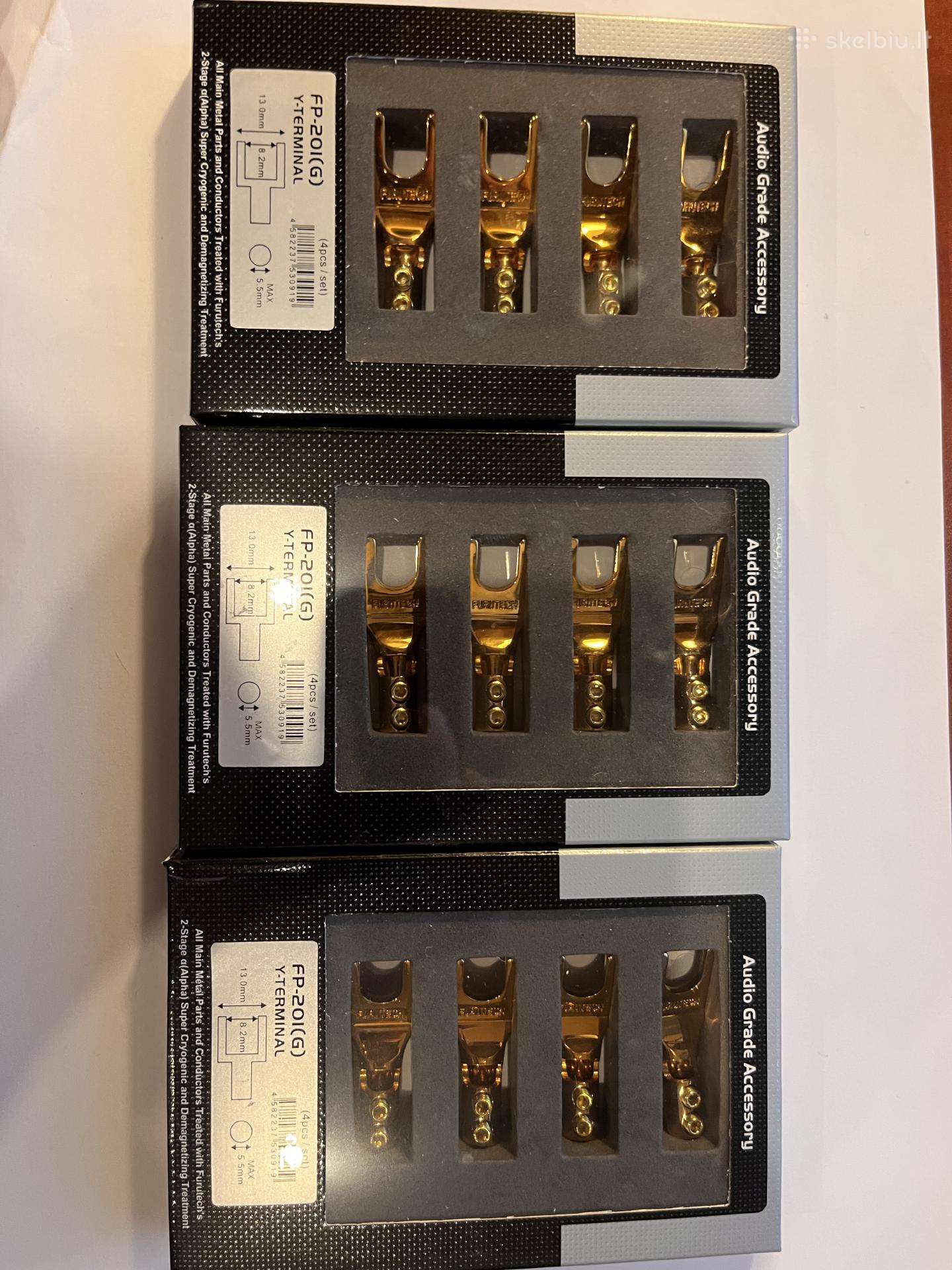 Furutech Fp-201(g) 24k Gold Y-terminalai