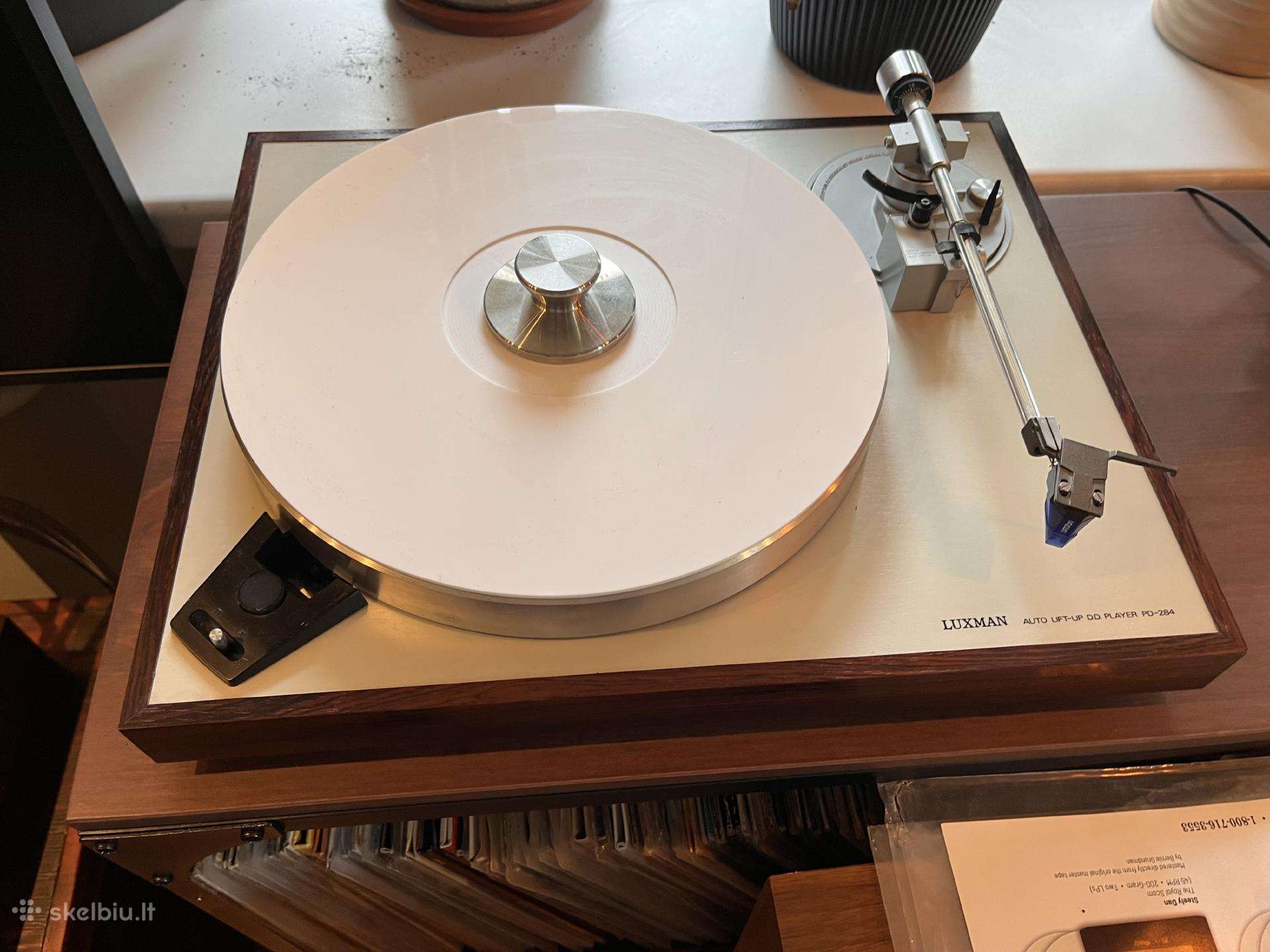 Luxman Pd-284 + Ortofon 2m Blue – puikios būklės