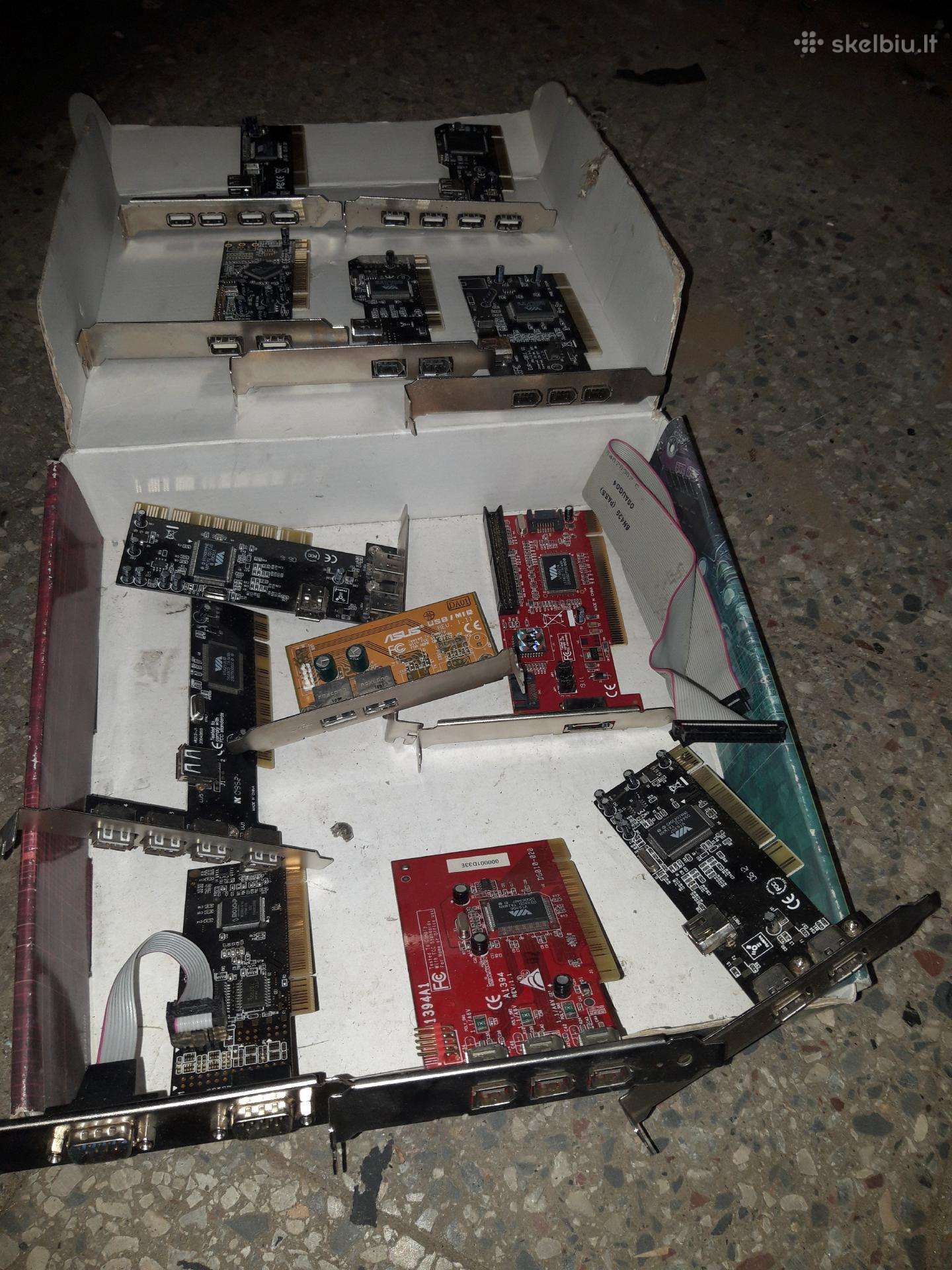 Pci-ide,sata,firewire,usb,com