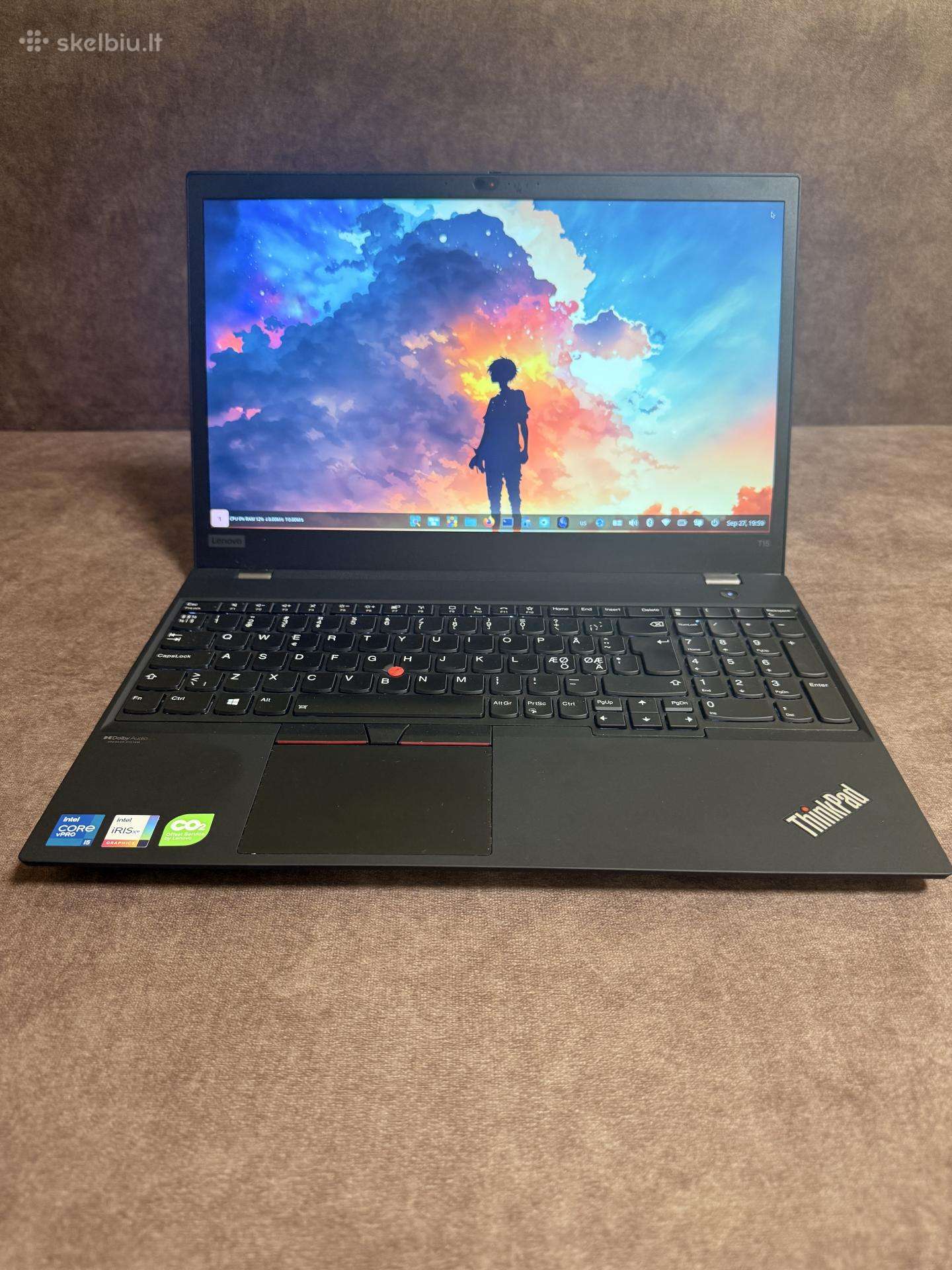 Lenovo Thinkpad T15 Gen2 nešiojamasis kompiuteris