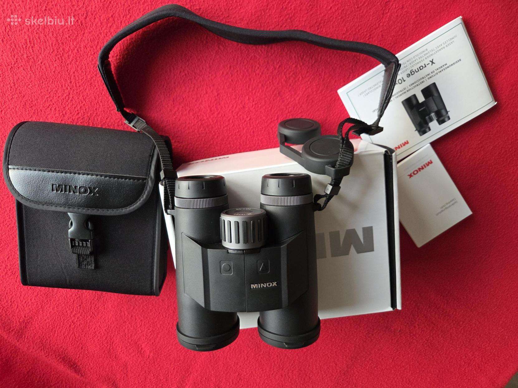 Žiūronai su tolimačiu Minox X-range 10x42