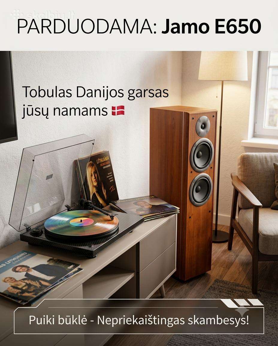 Kolonėlės Jamo E650 – 10/10 būklė