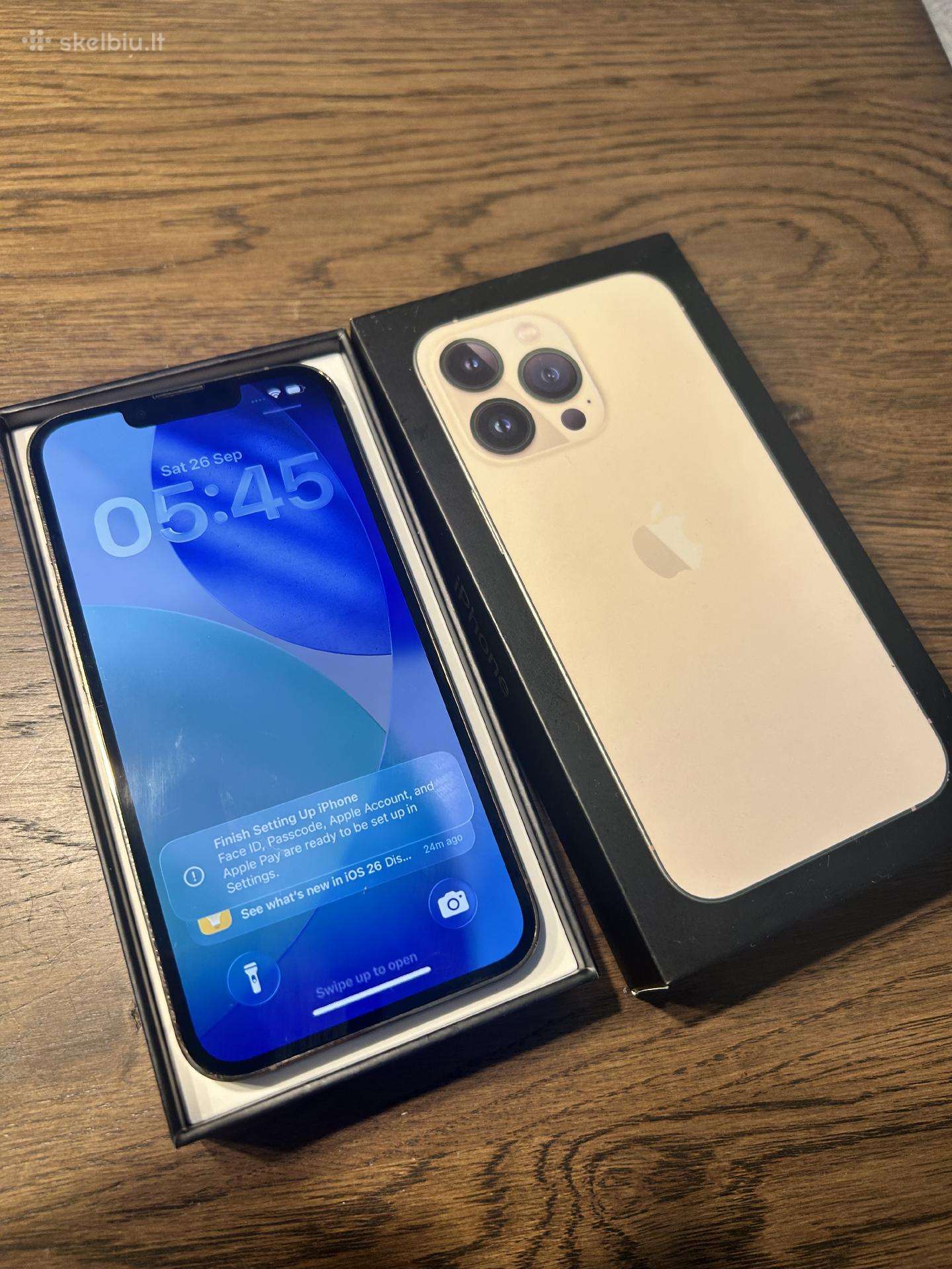 iPhone 13pro 256gb gold