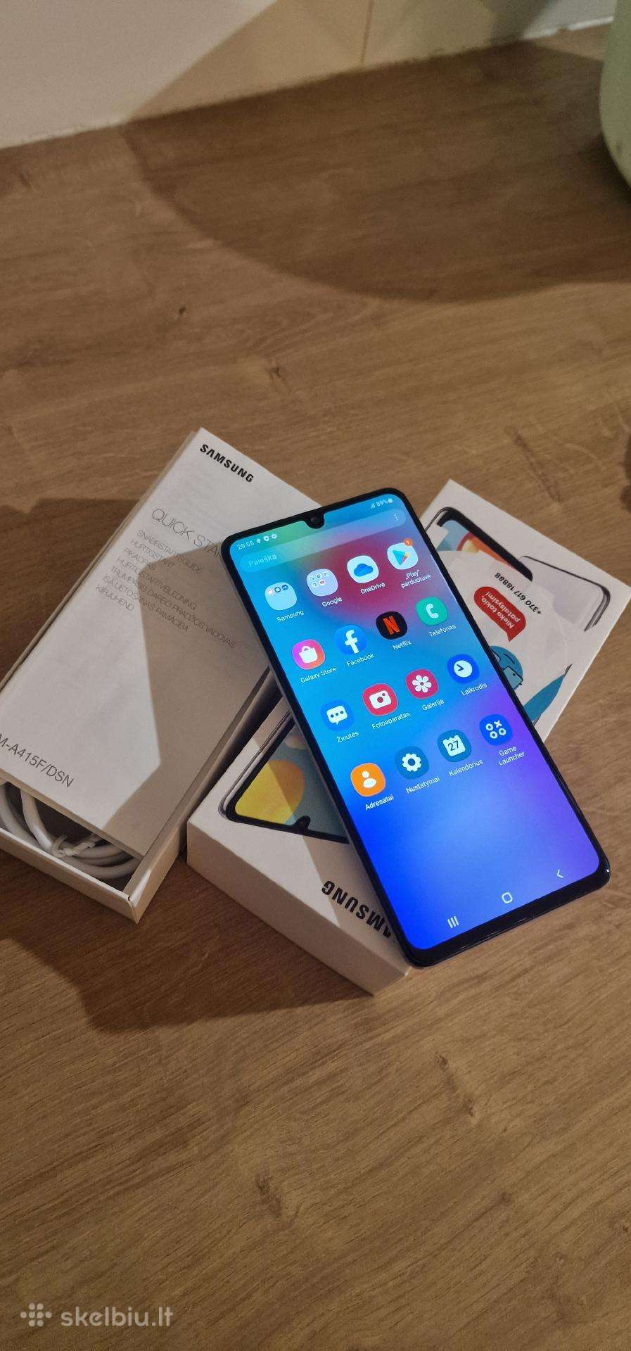 Samsung A41 - 50€ puikus stovis.