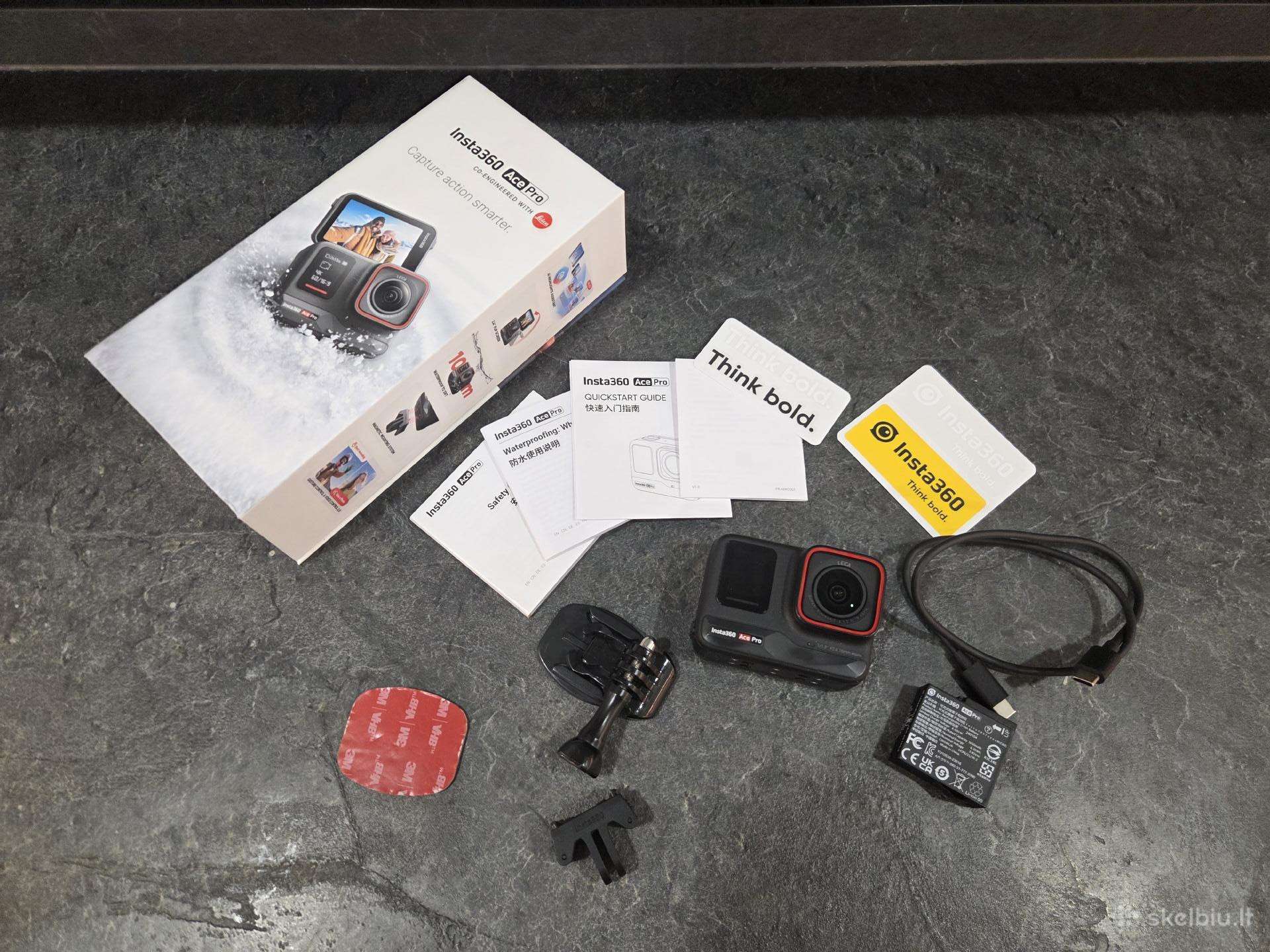 Insta360 Ace Pro veiksmo kamera