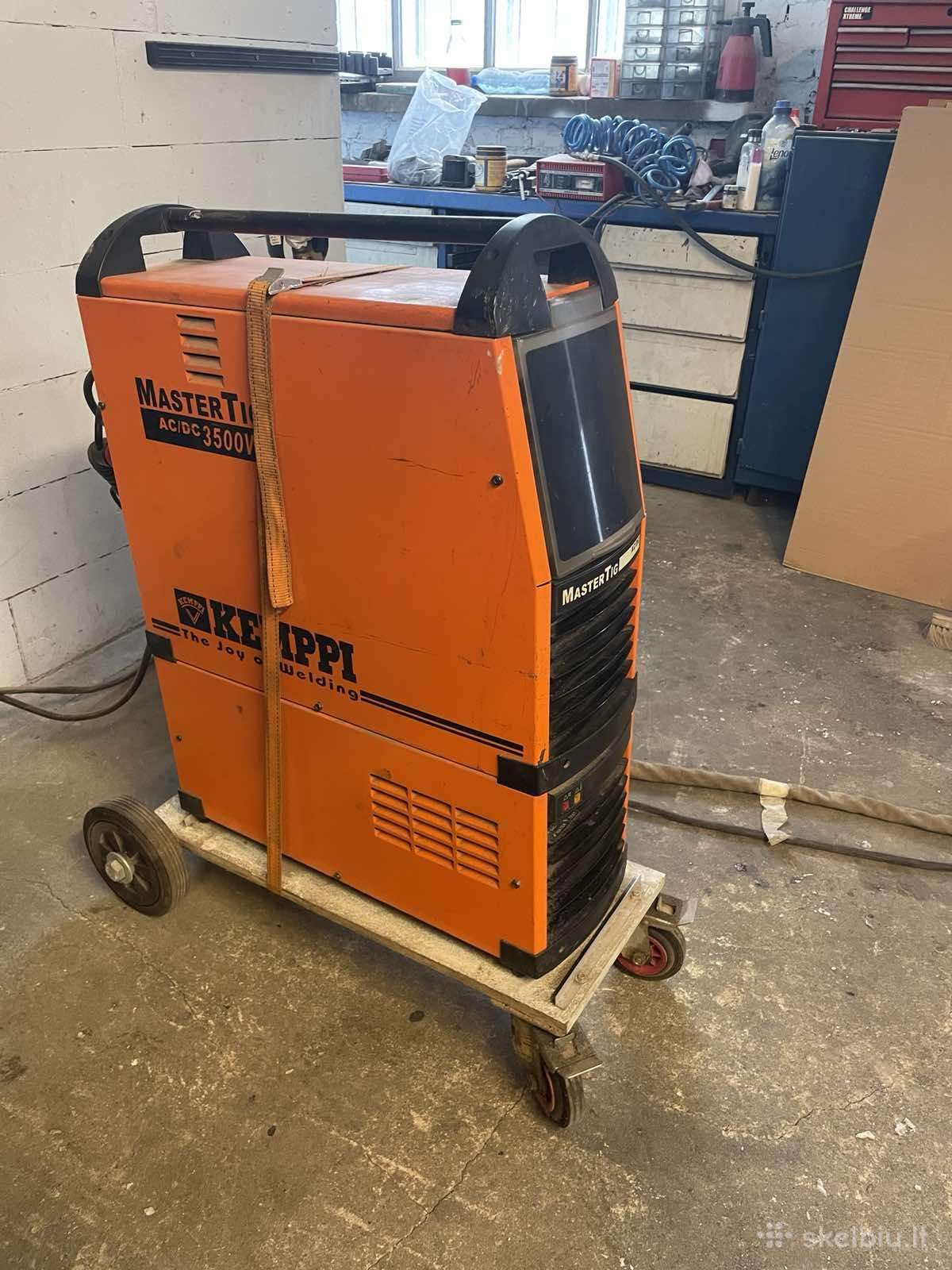 Suvirinimo aparatas Kemppi Master Tig Ac/dc W3500