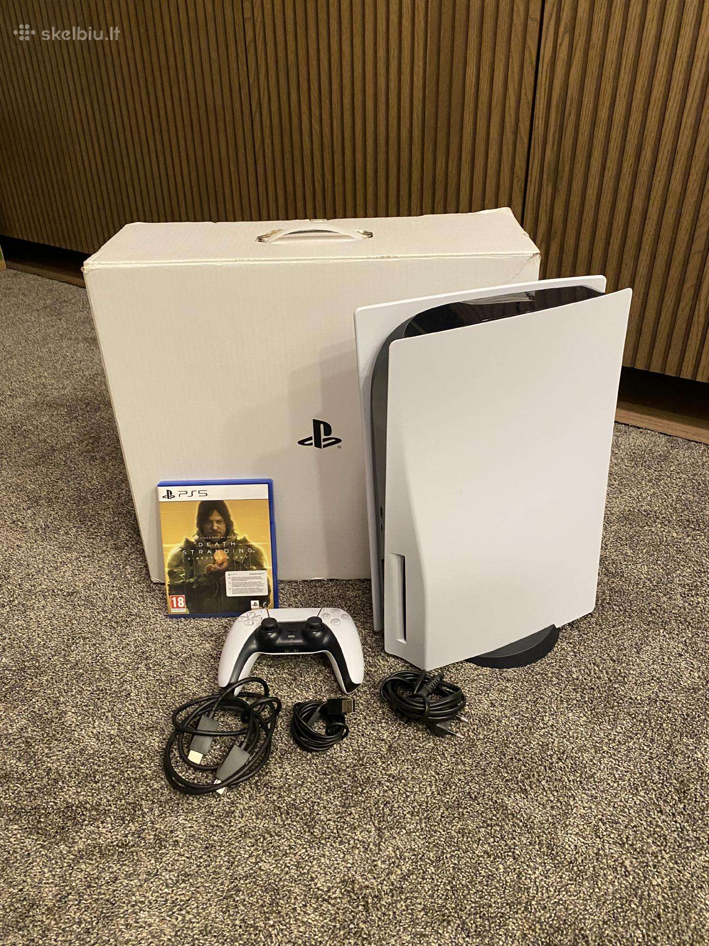 Kaip naujas Ps5 Disk CF-1216a + Death Stranding!