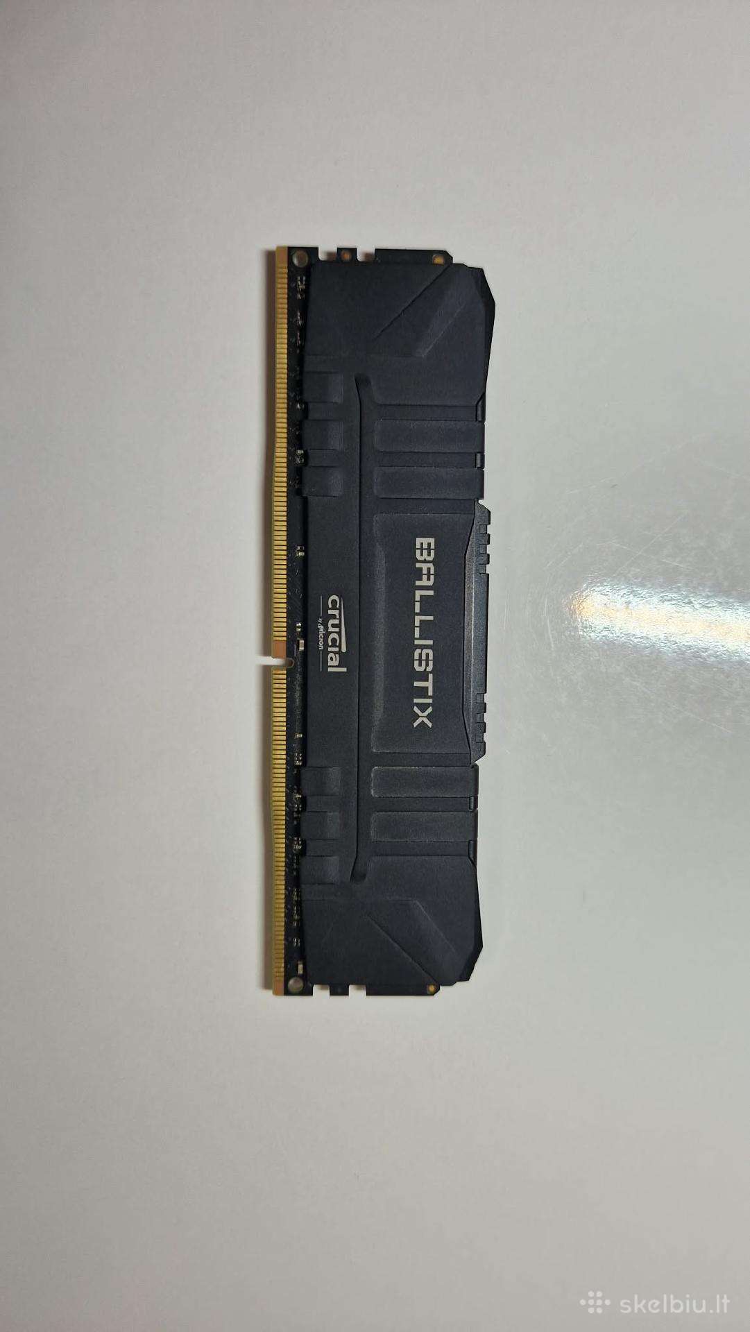 Crucial Ballistix Black 8gb Ddr4 3200mhz Cl16 Xmp