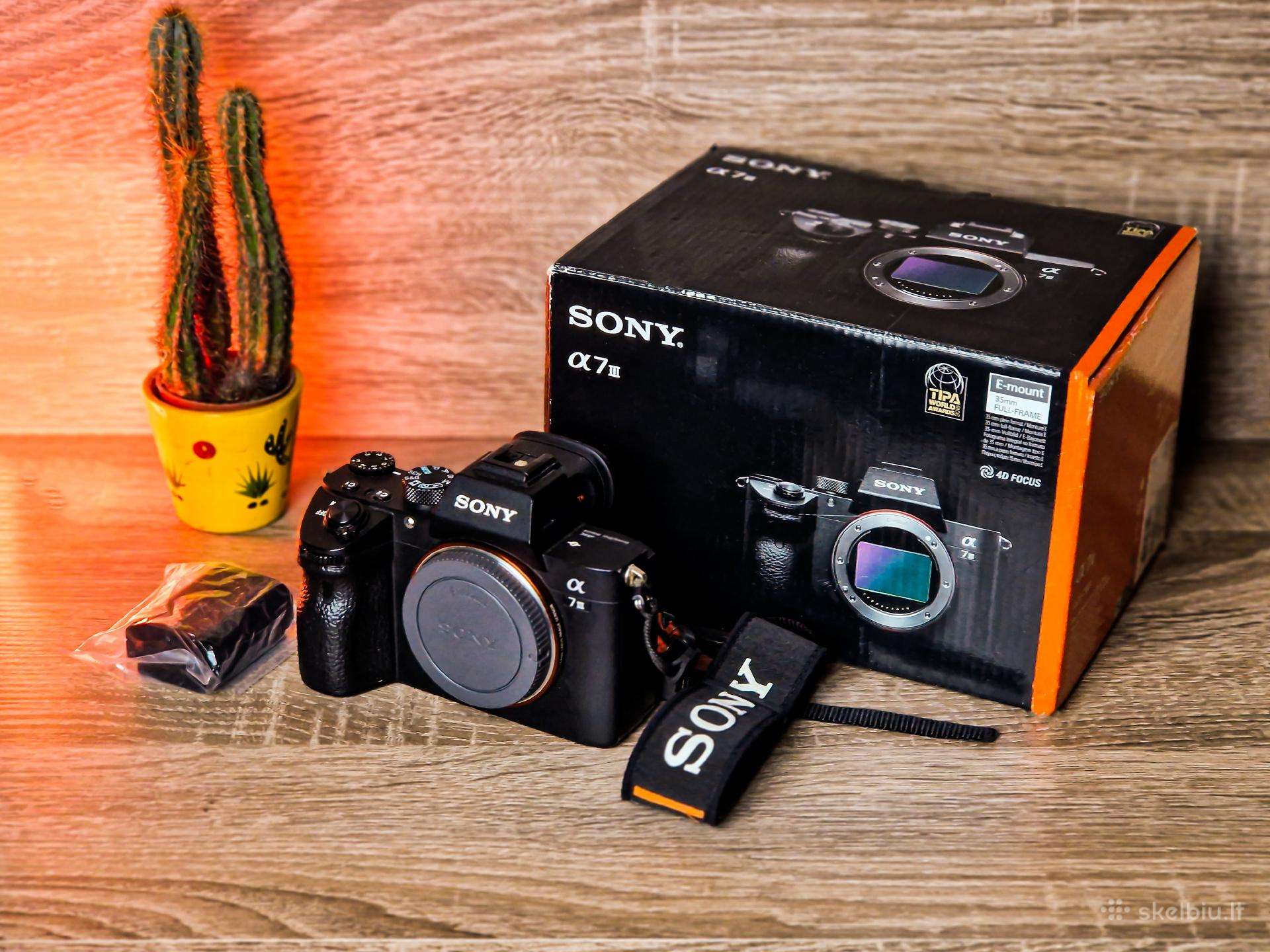 Fotoaparatas Sony A7 Mark III Full Frame
