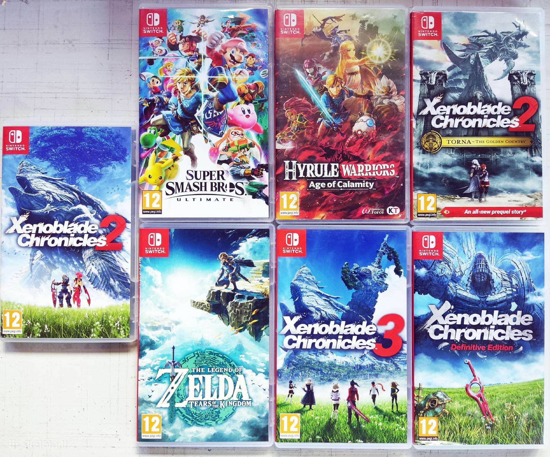 Žaidimai Nintendo Switch