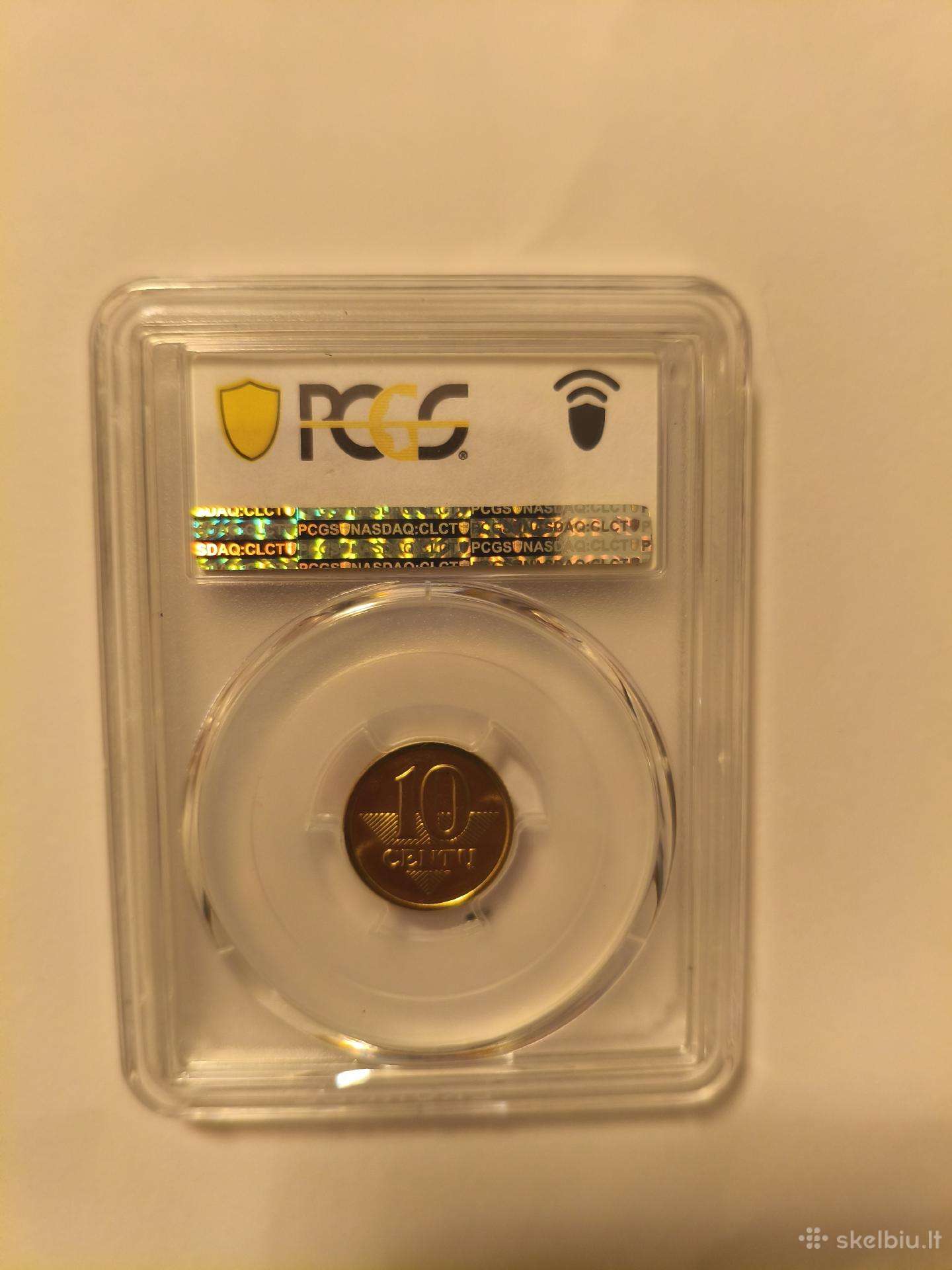 Pcgs 10 centų 2006m