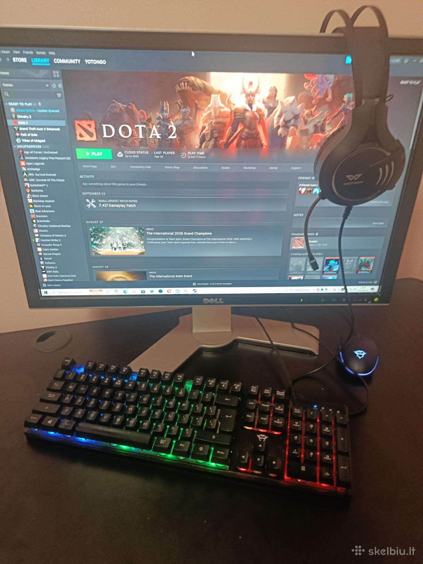 Žaidimų kompiuteris Ryzen 5 2600 / Gtx 1060 6gb