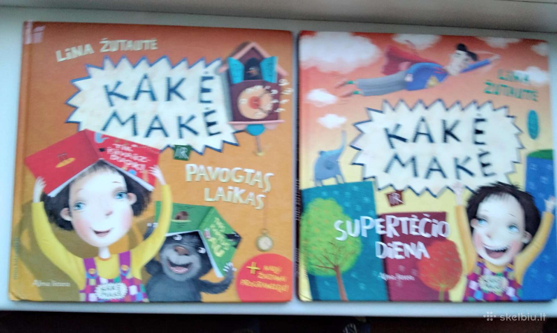 Kakė Makė ir pavogtas laikas. K. M. ir supertėčio