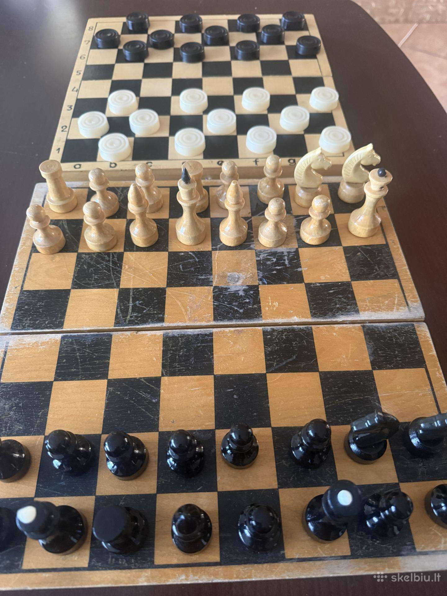 Sahmatai ir saskes antikvarines