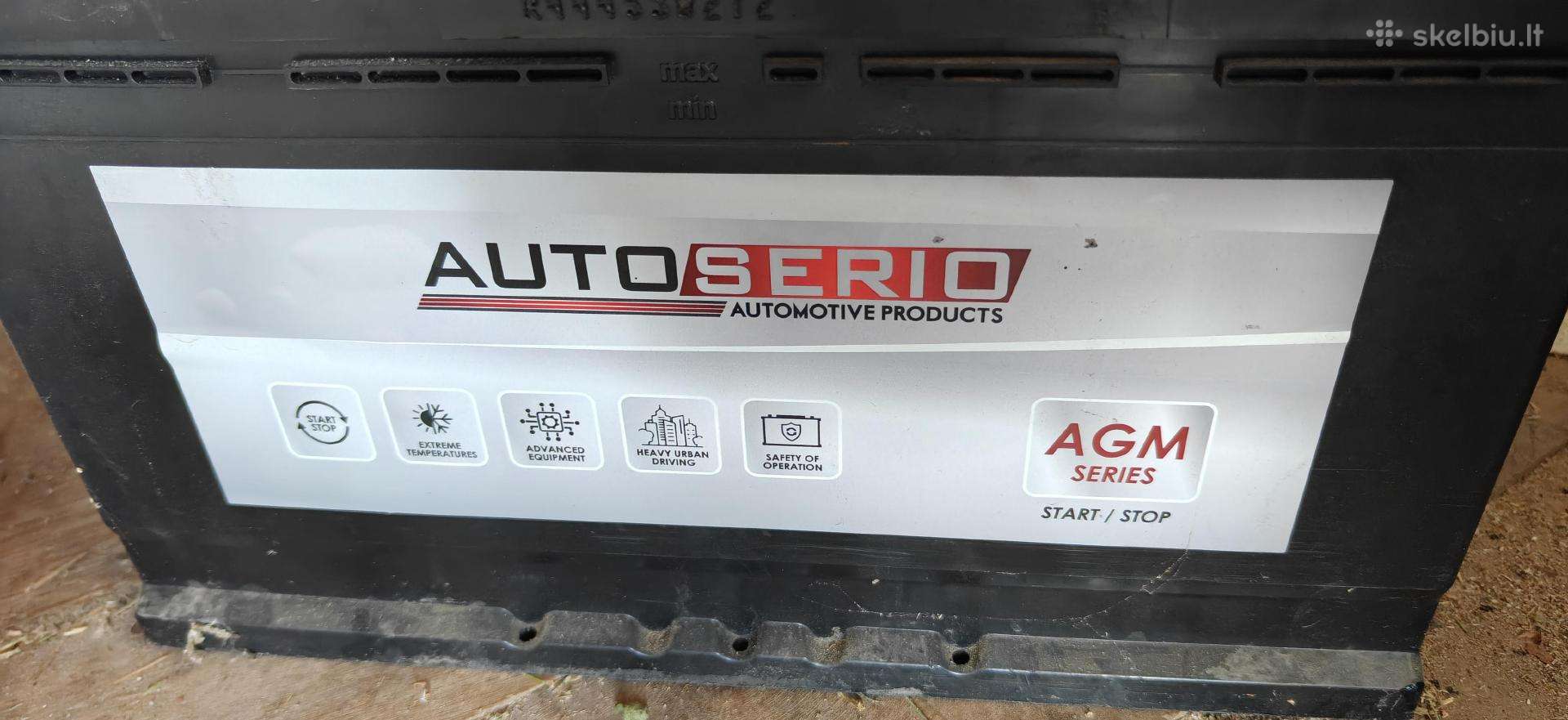 Autoserio 80ah 840a 310x175x190 Agm