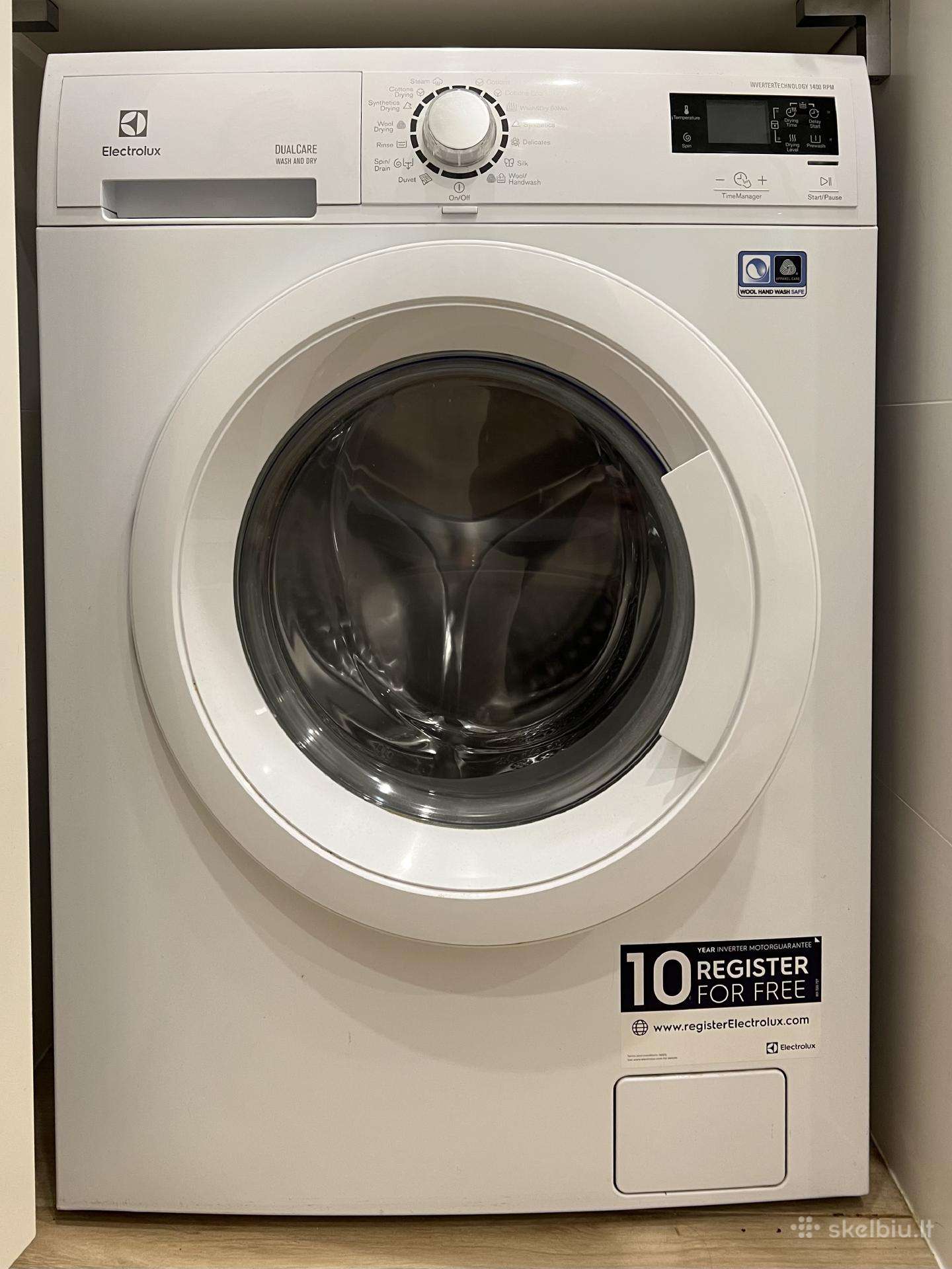 Atiduodame Electrolux skalb. mašina su džiovinimu