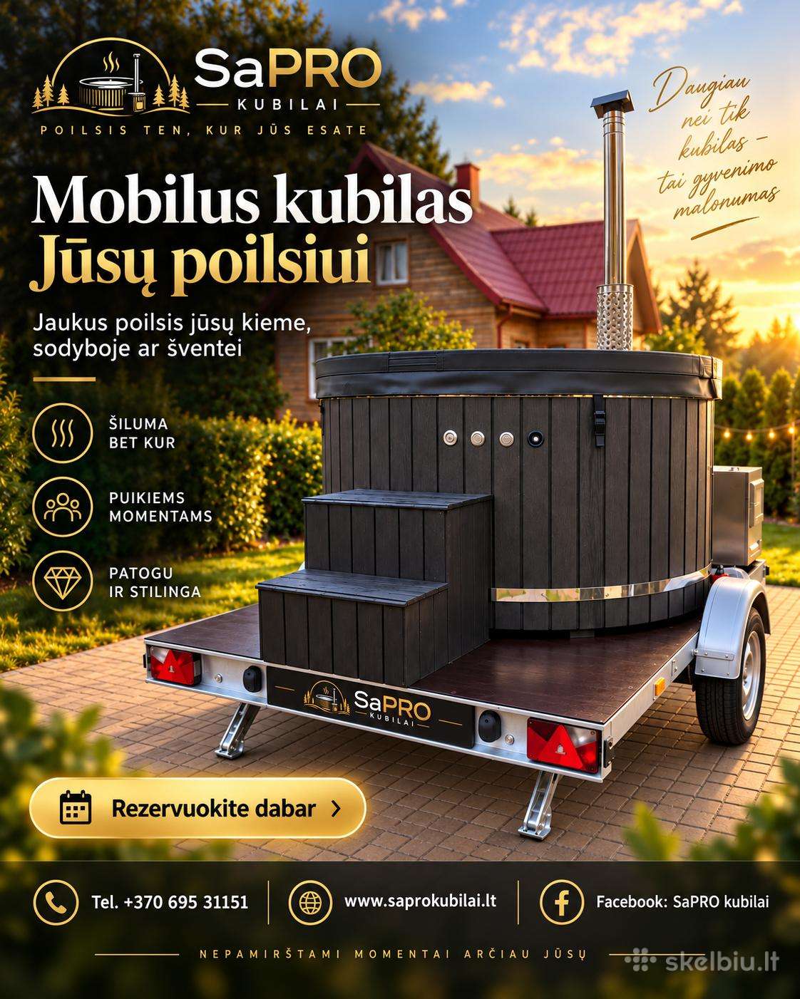 Kubilo nuoma Jurbarko ir Raseinių rajonuose