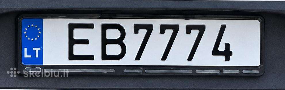 Parduodami elektromobilių/hybrid valst. numeriai