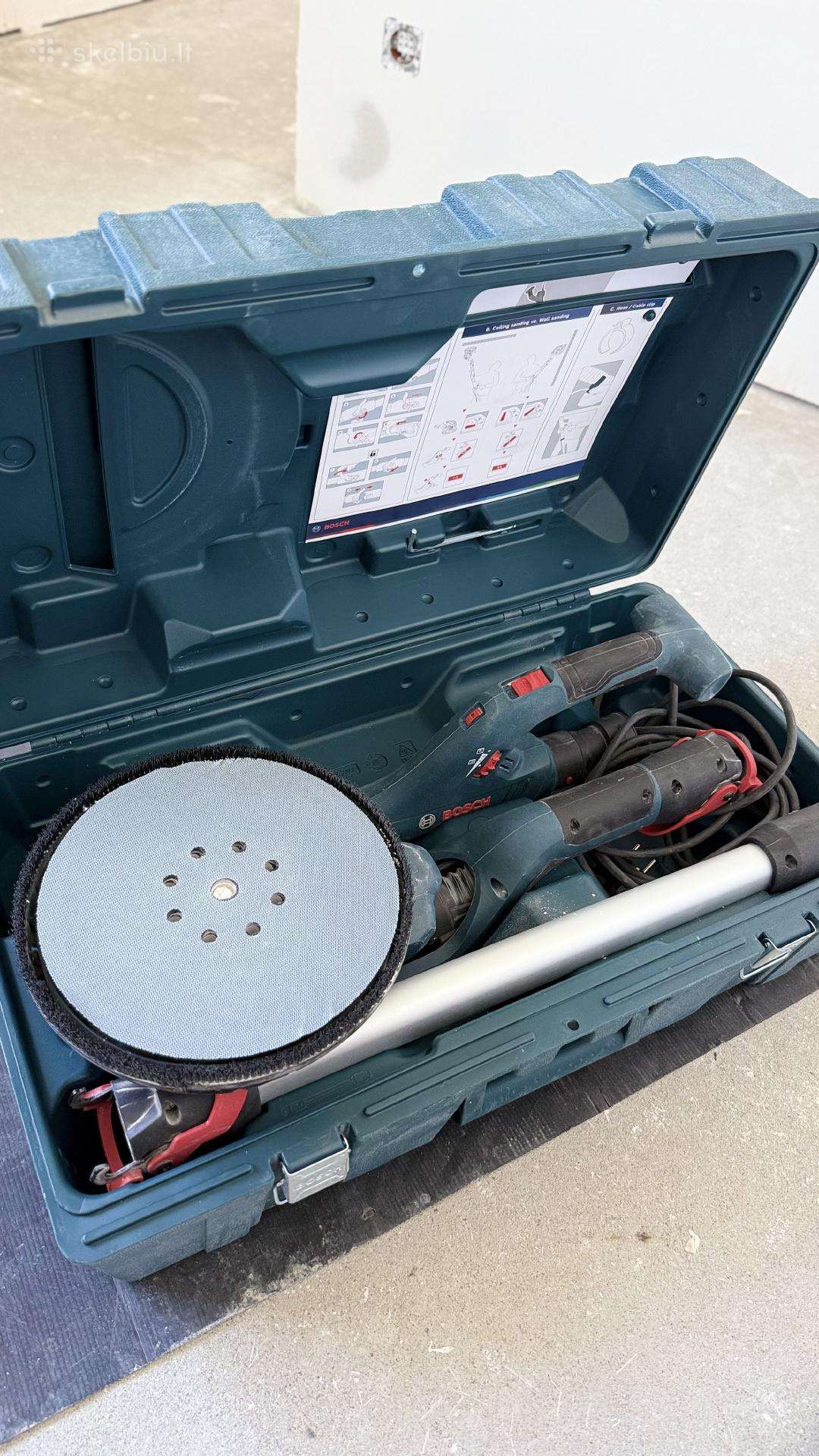 Bosch Gtr 55-225 sieny ir luby šlifuoklis