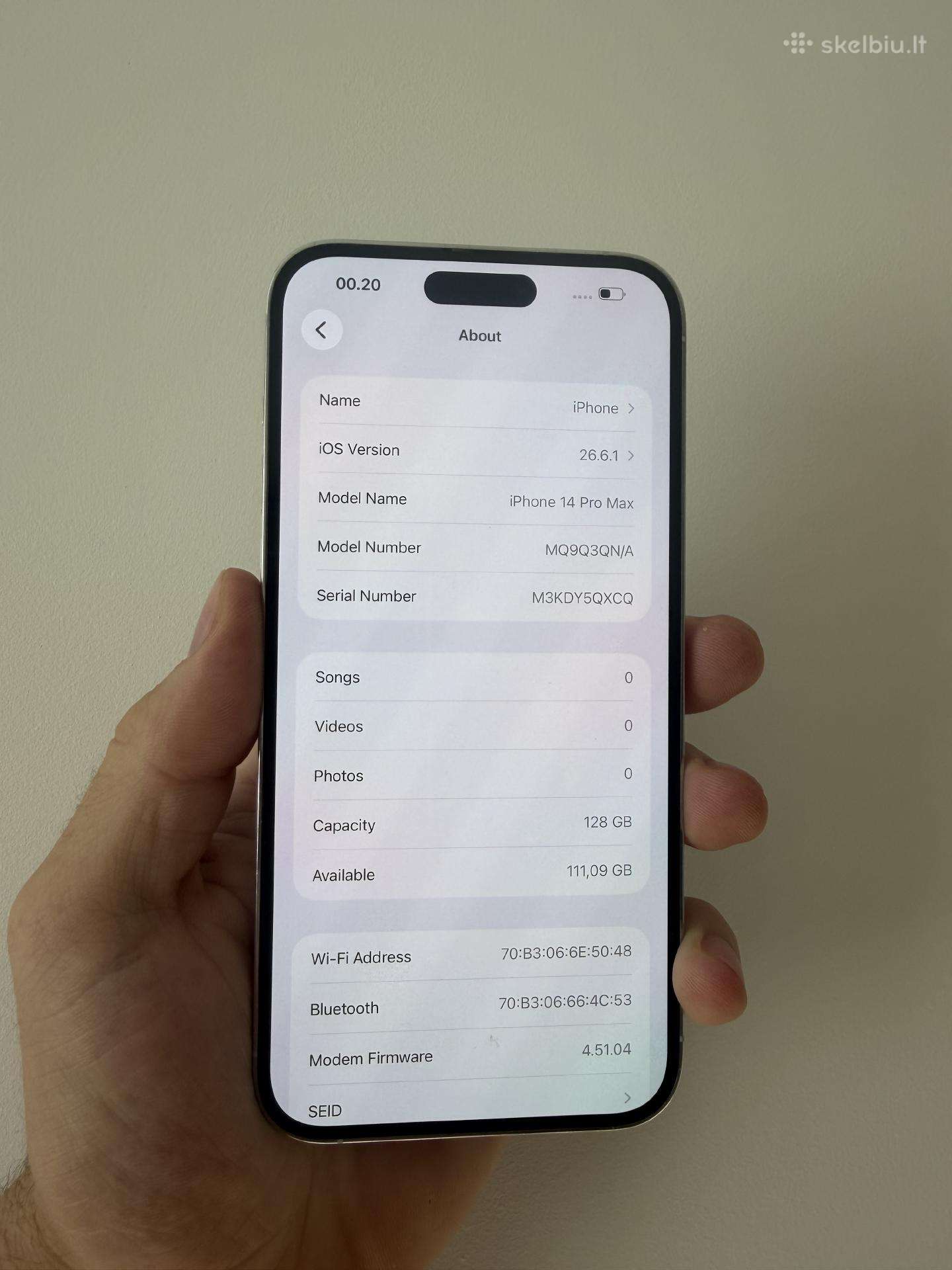 iPhone 14 Pro Max 128