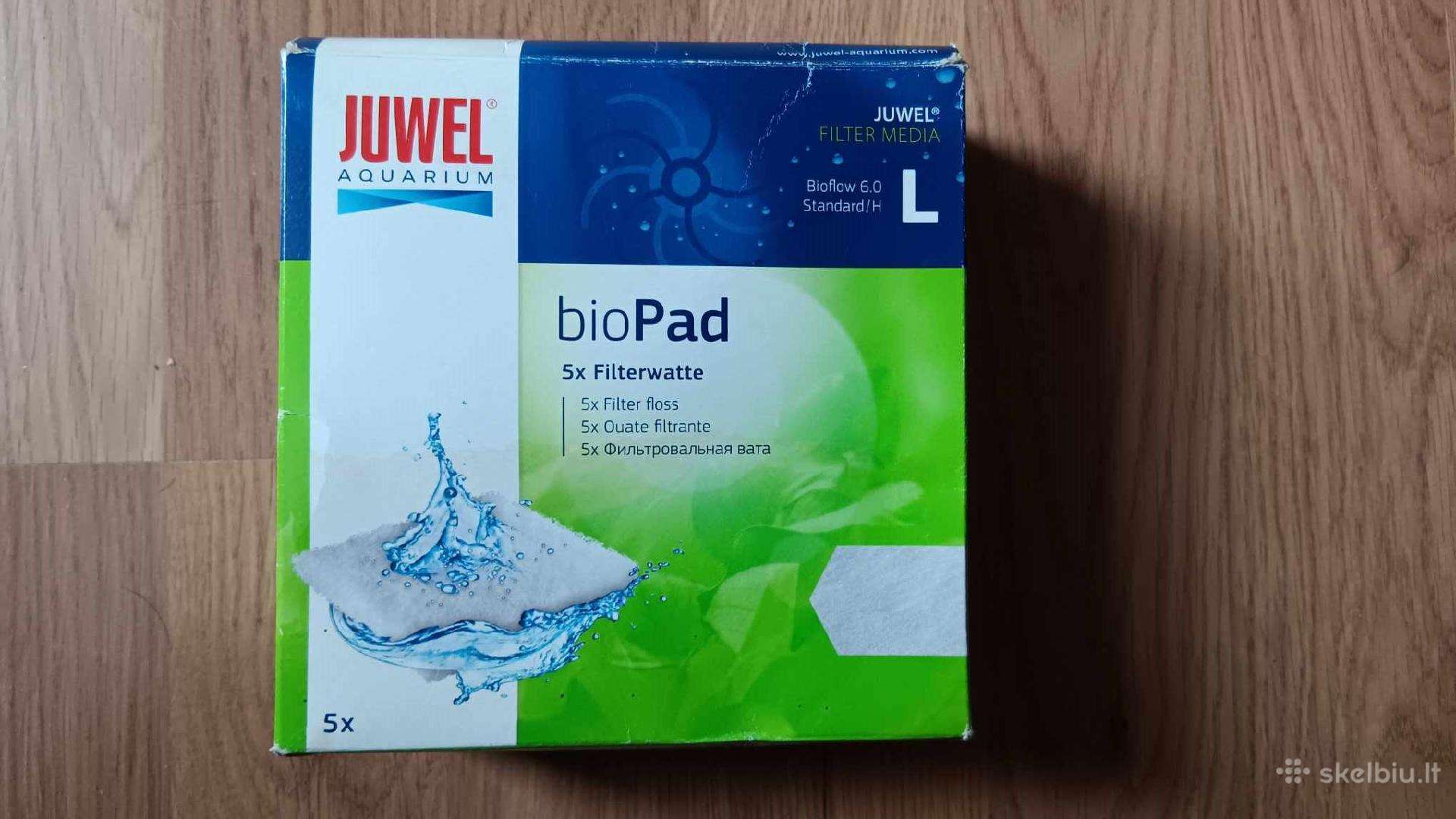 Naujos Juwel Aquarium trinkelės Biopad Filterwatt