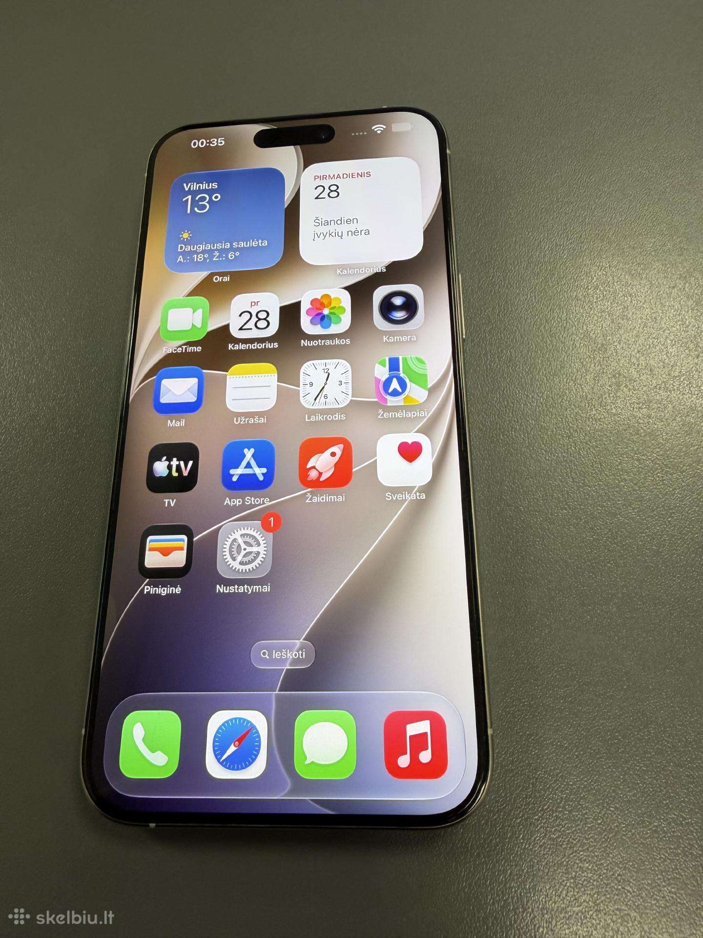iPhone 15 pro max 256gb su garantija