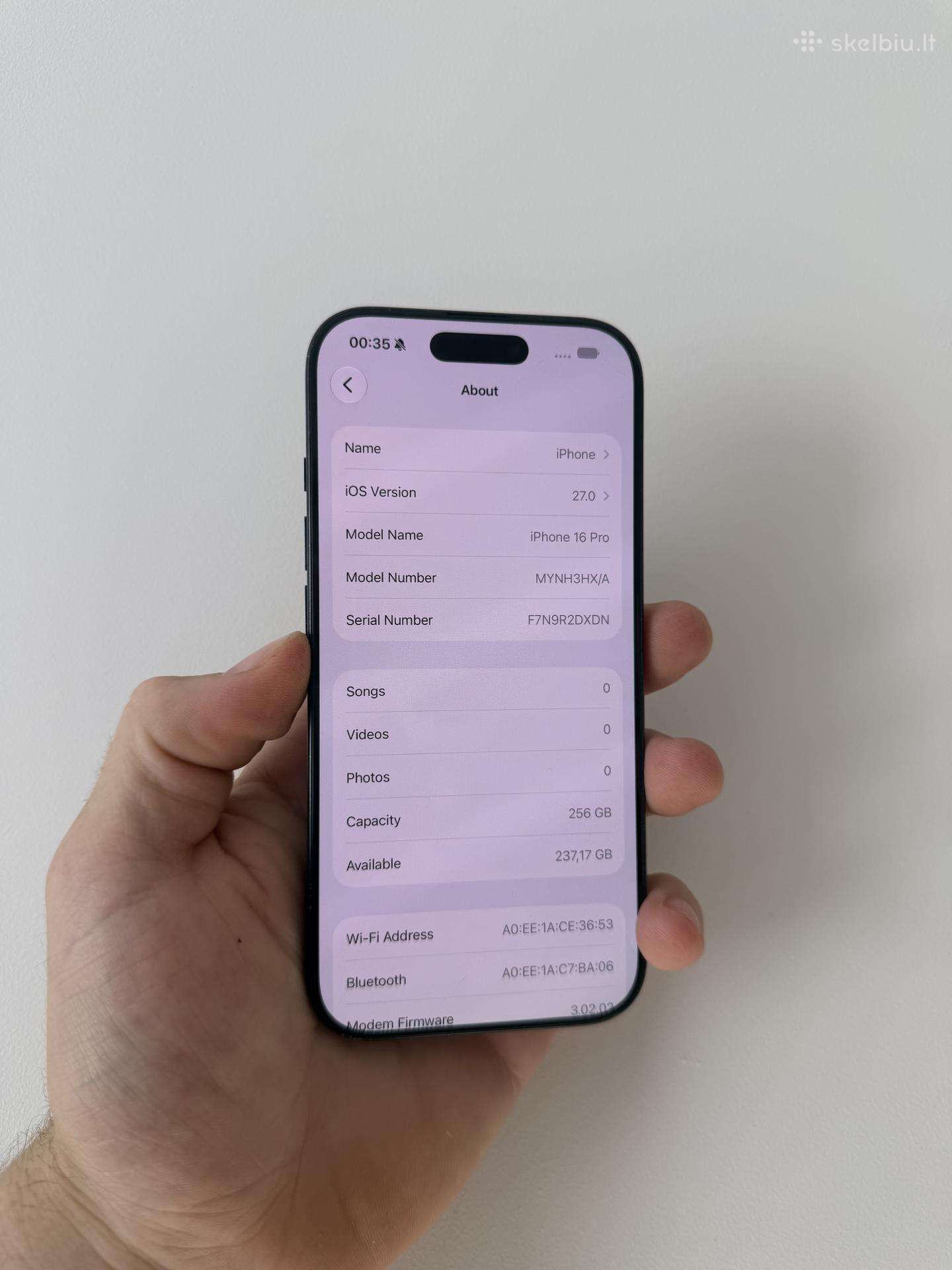 iPhone 16 Pro 256