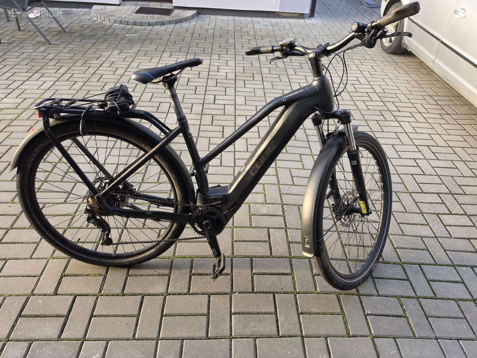 Cube Kathmandu Hybrid One 500 elektrinis dviratis