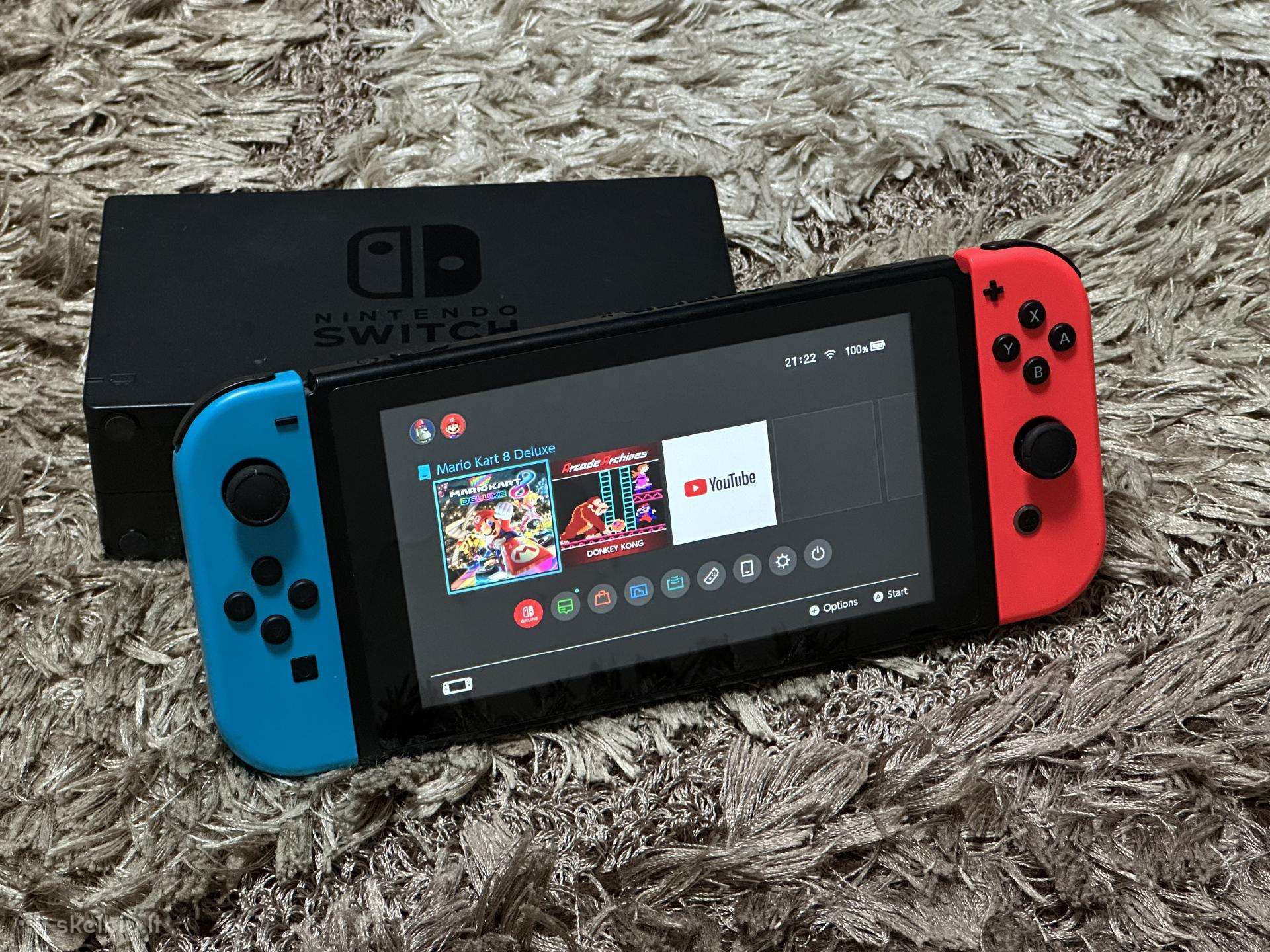 Parduodu Nintendo Switch V2 32gb