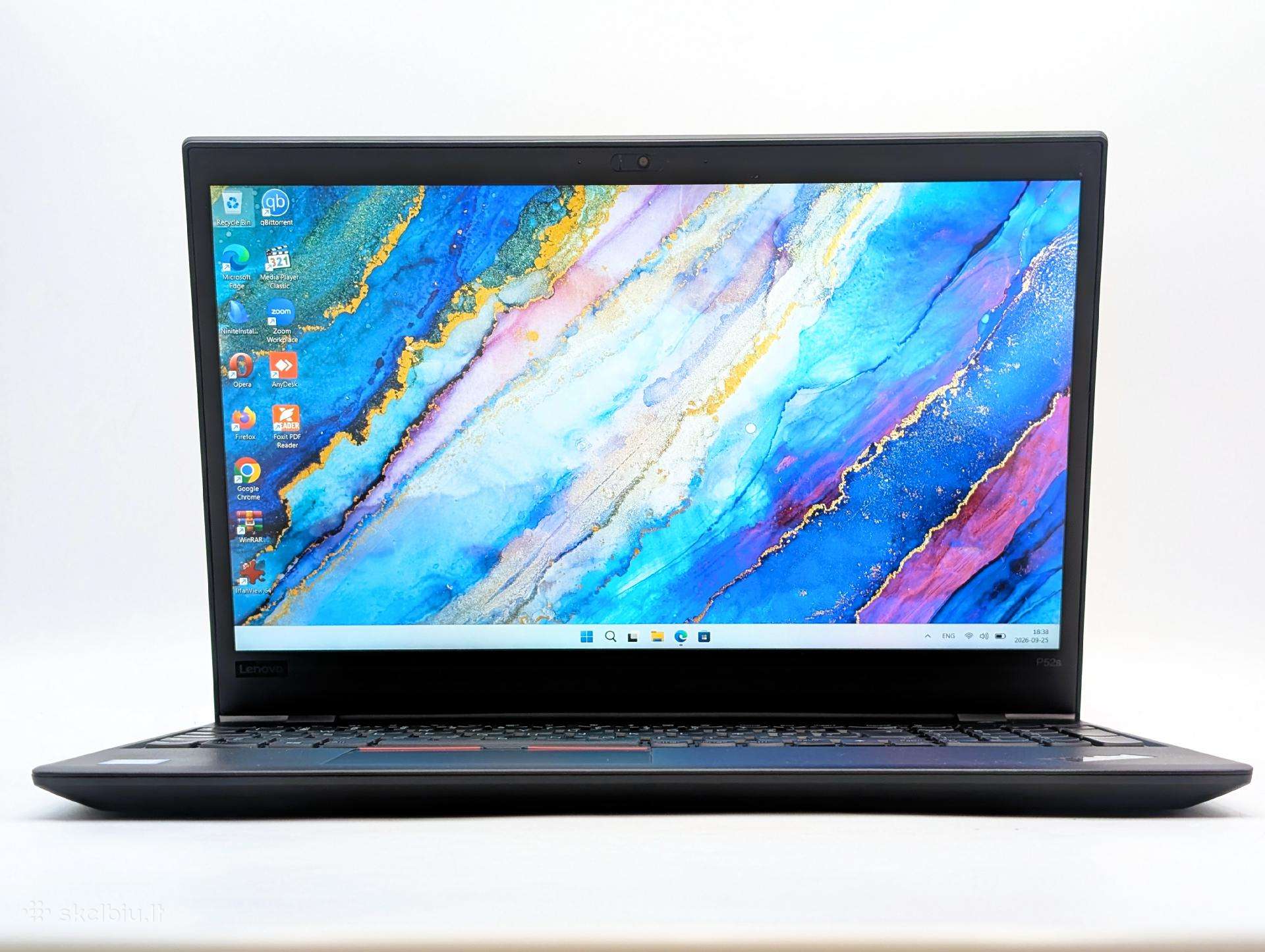 Lenovo P52s i7-8550u 32gb 256gb Quadro P500
