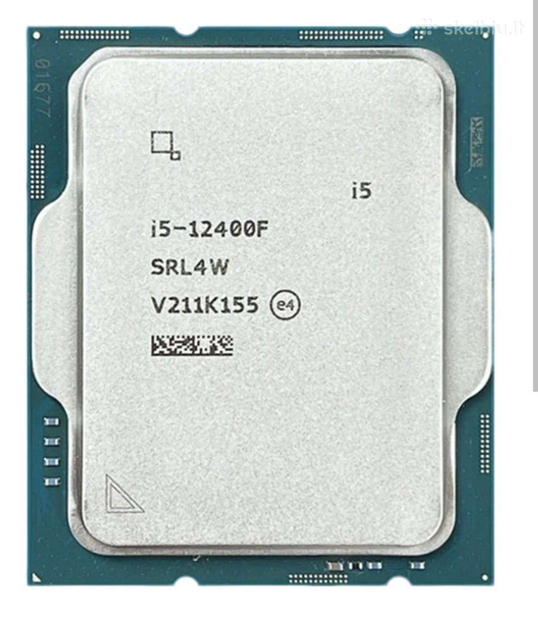 I5-12400f su garantija