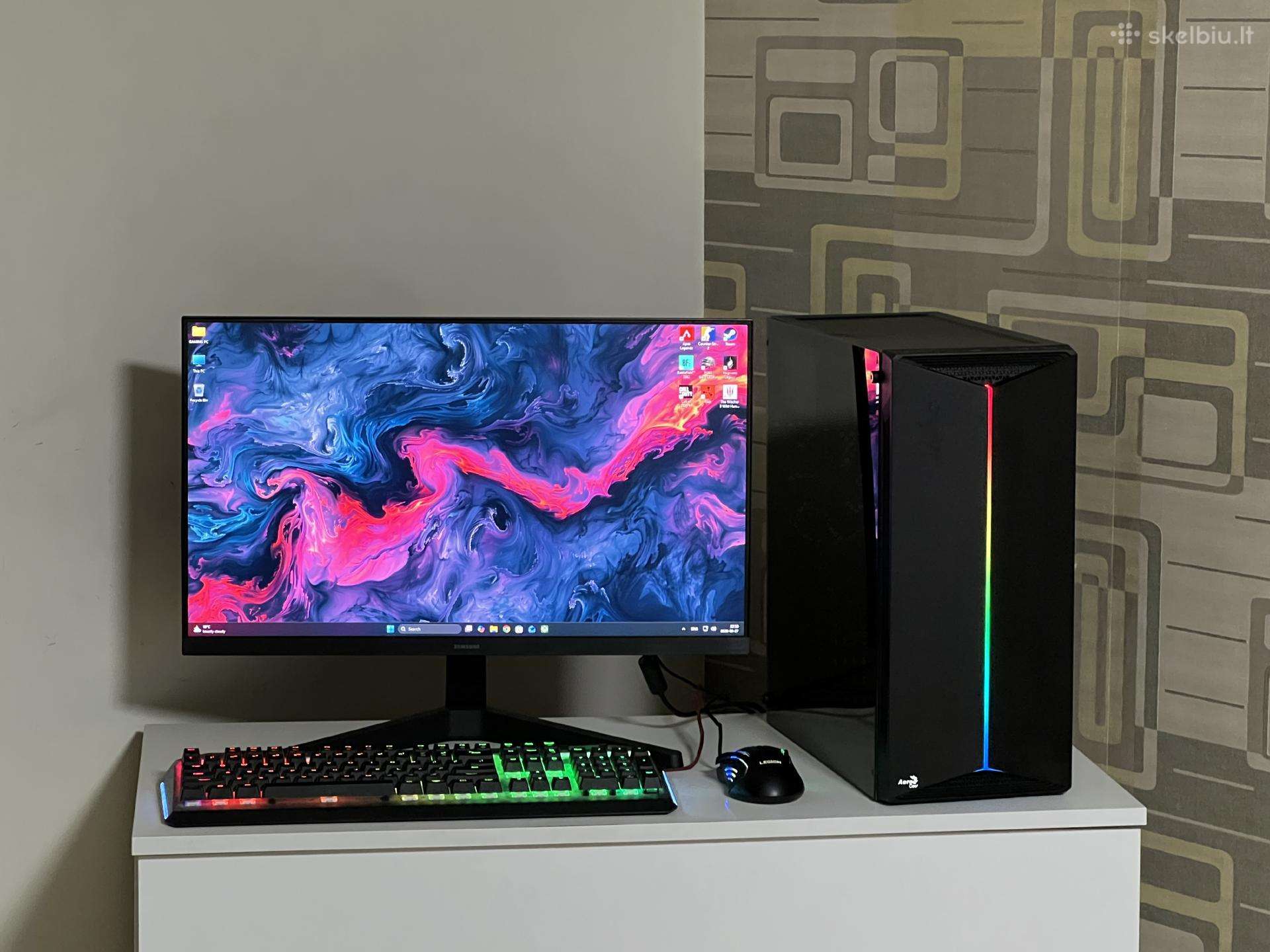 Parduodamas Gaming stac. su Gtx 1660, Ryzen 5.