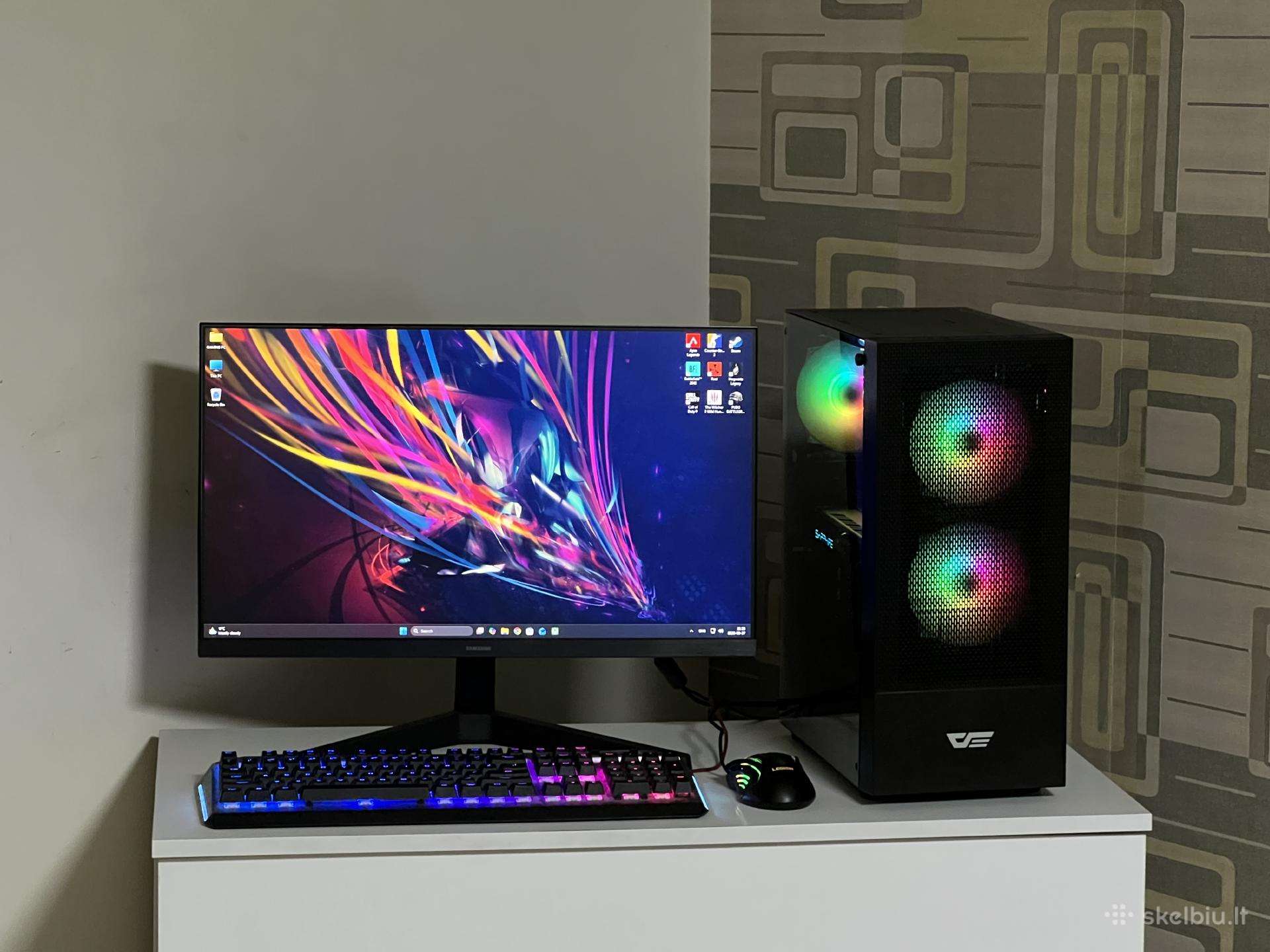 Parduodamas Gaming stac. su Amd Rx 570 8gb, I5.