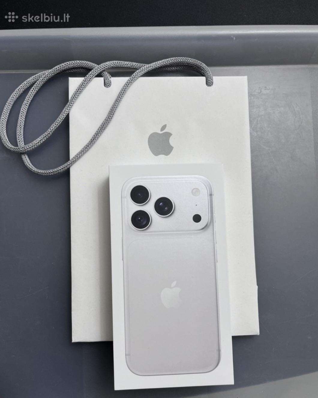 Naujas neišpakuotas iPhone 18 pro 256gb