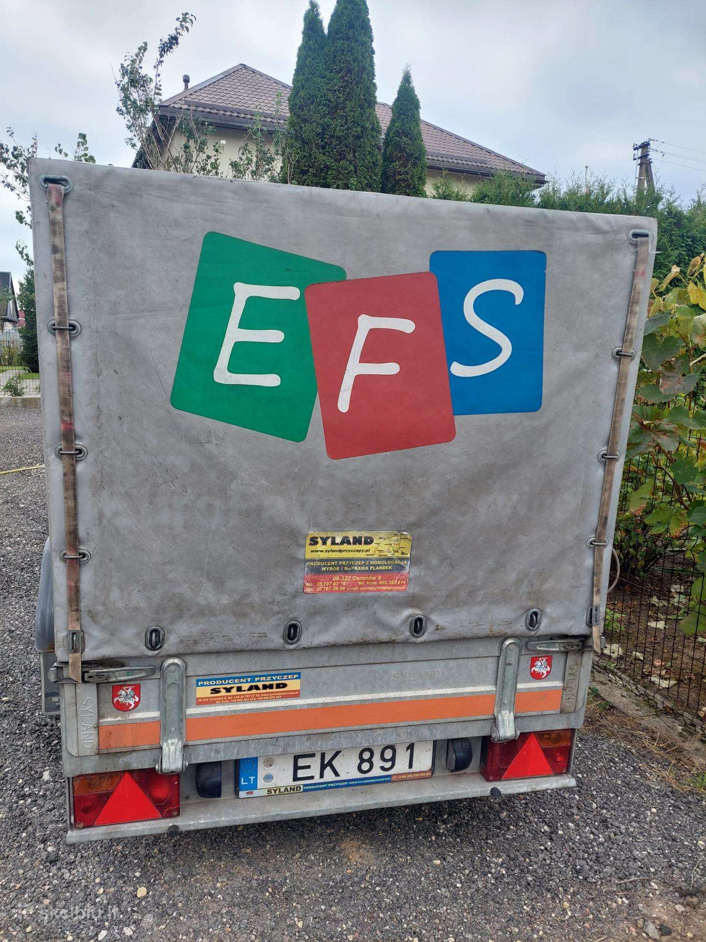 Syland, passenger car trailers