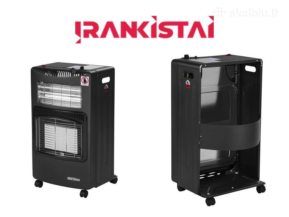 Dujinis ir elektrinis šildytuvas 2in1 4.2kw/1.2kw