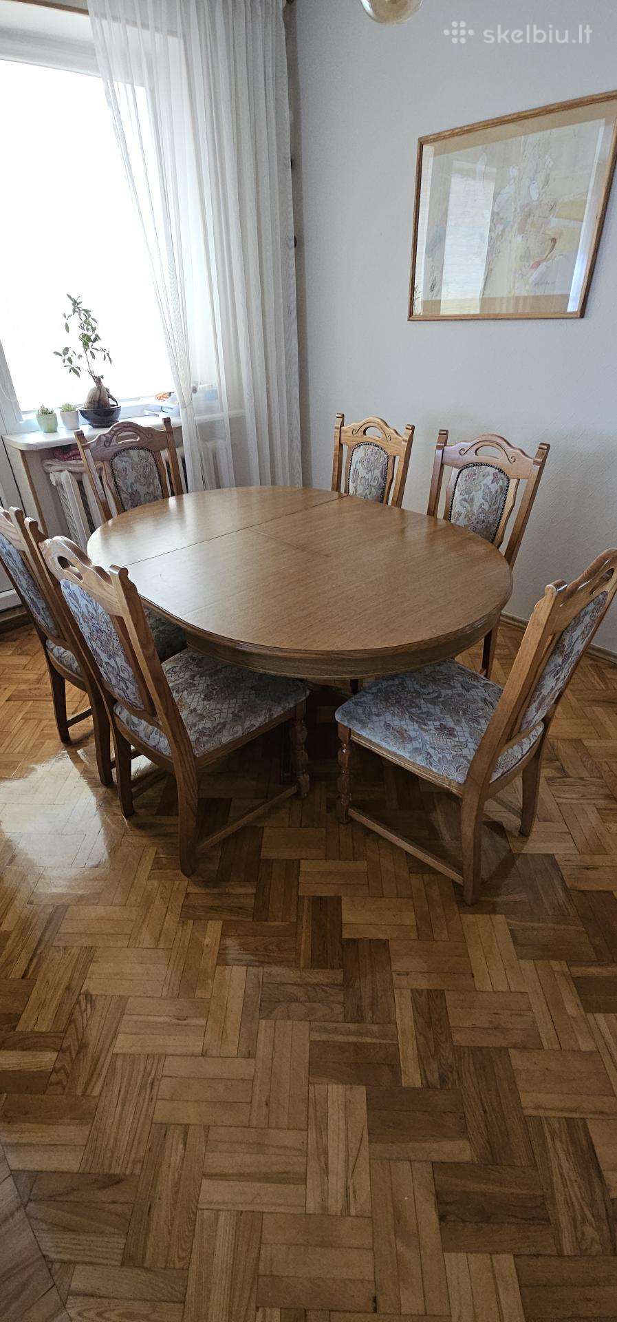 Stalas +6 kėdės