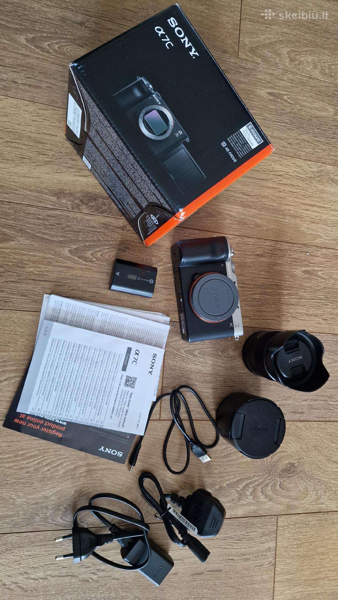 „Sony A7c“ pilno kadro + 28 mm f/2,0 + 0,75