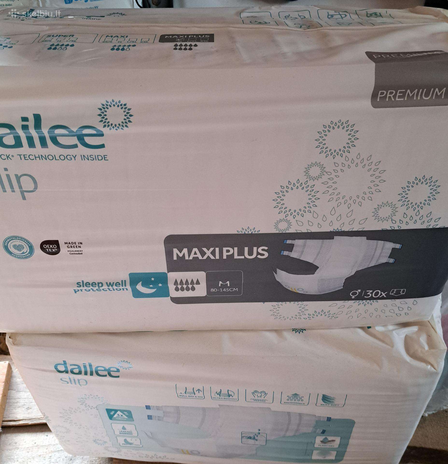 Dailee Slip Premium Sauskelnės su lipdukais