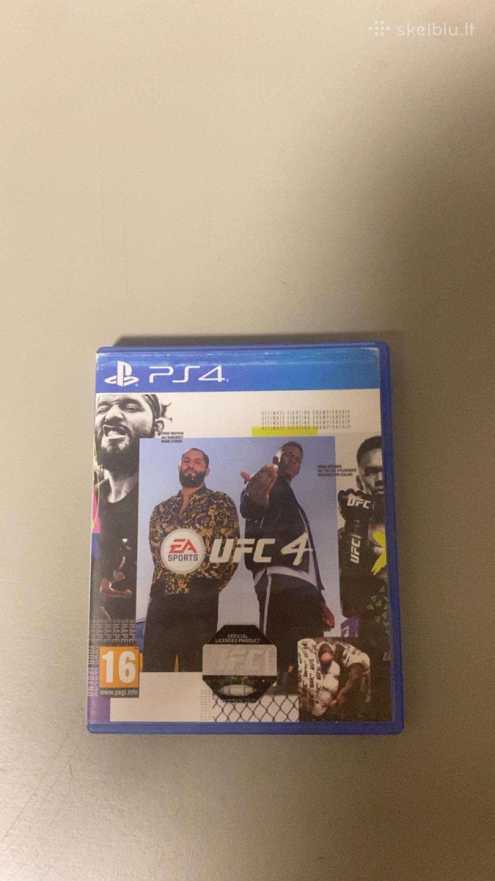 Ps4 žaidimai ufc4 , far cry 4