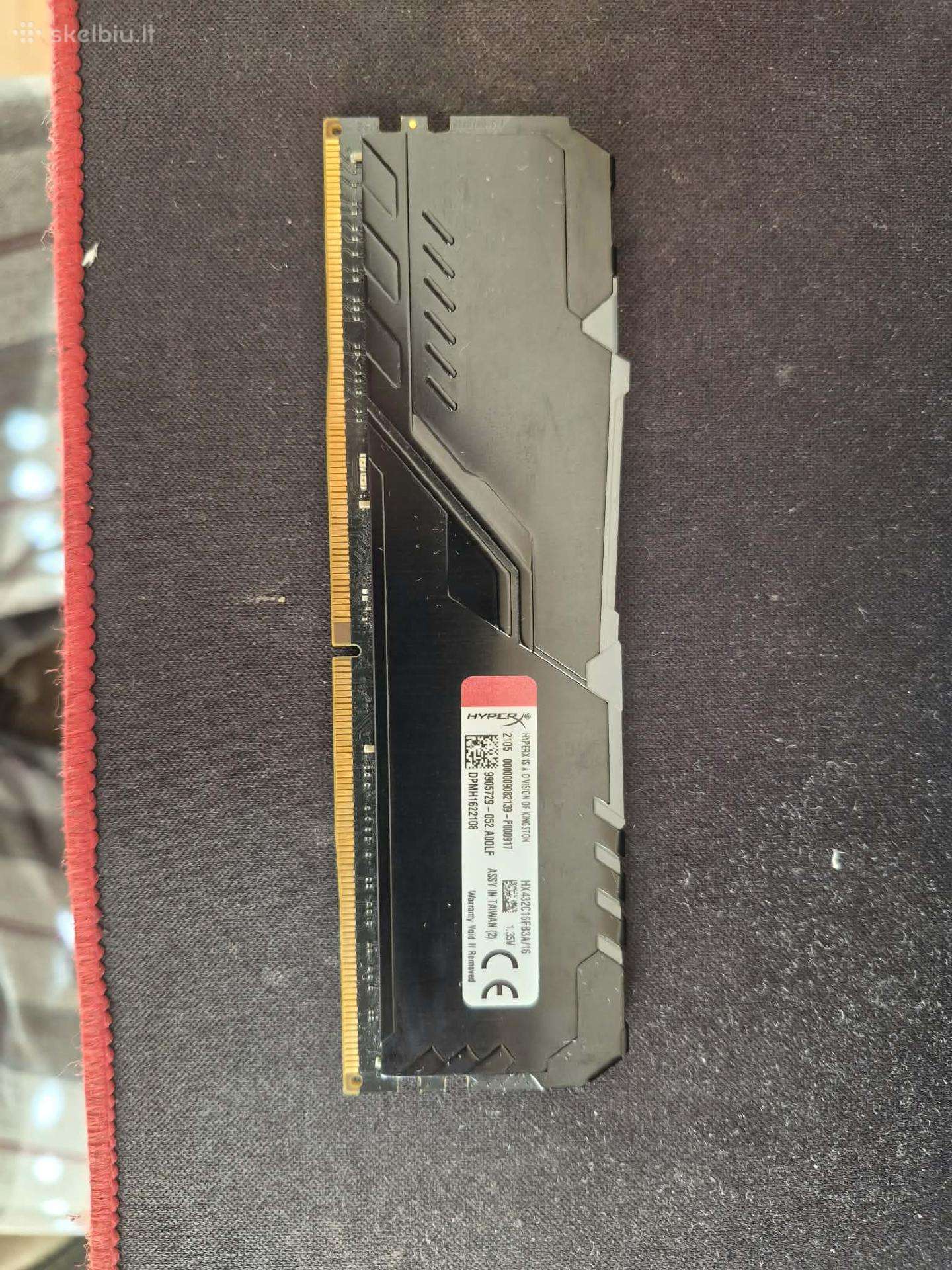 Hyperx Fury Rgb Ddr4 16gb 3200mhz Cl16 RAM