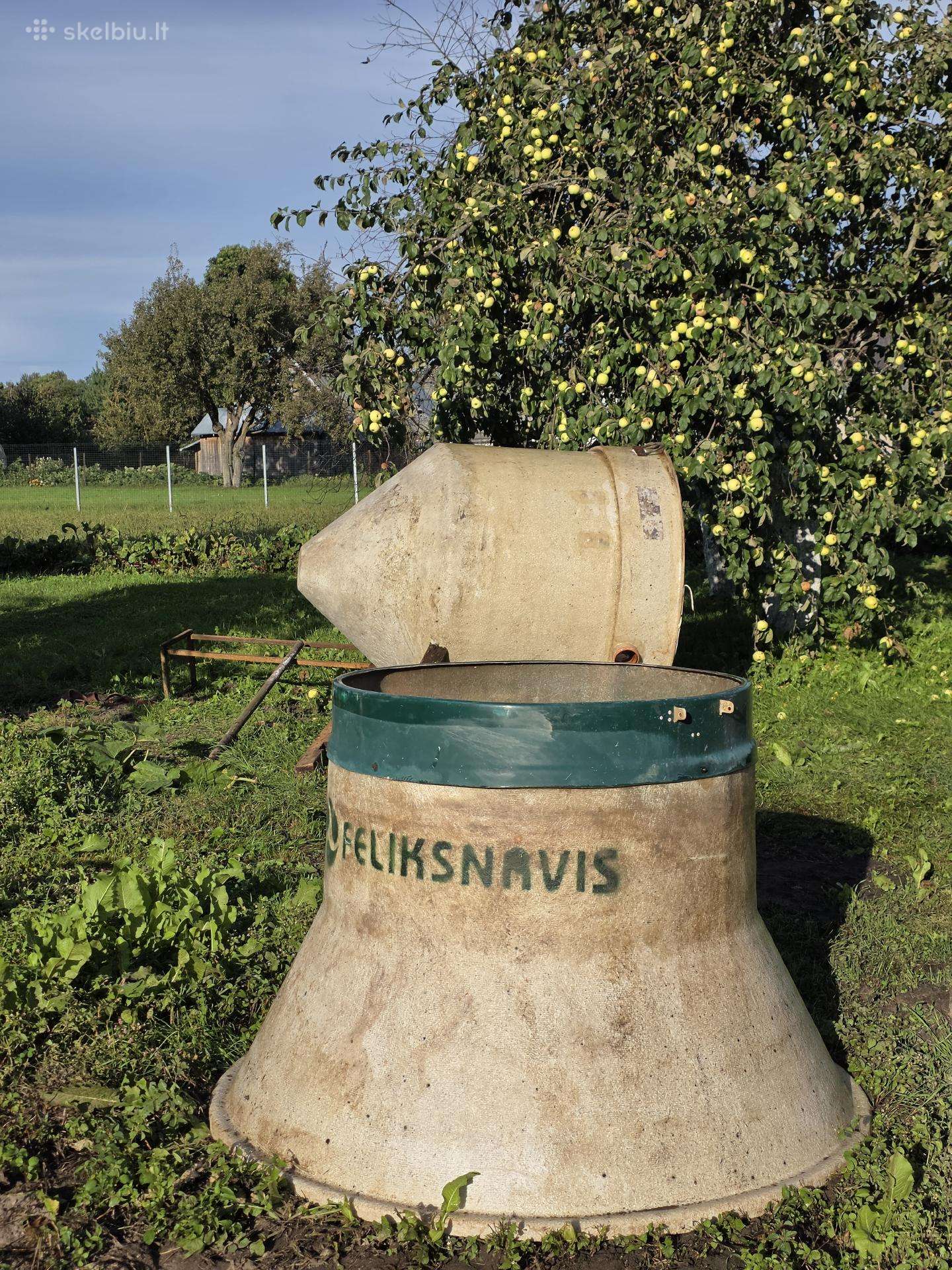 Naudoti valymo įrengimai
