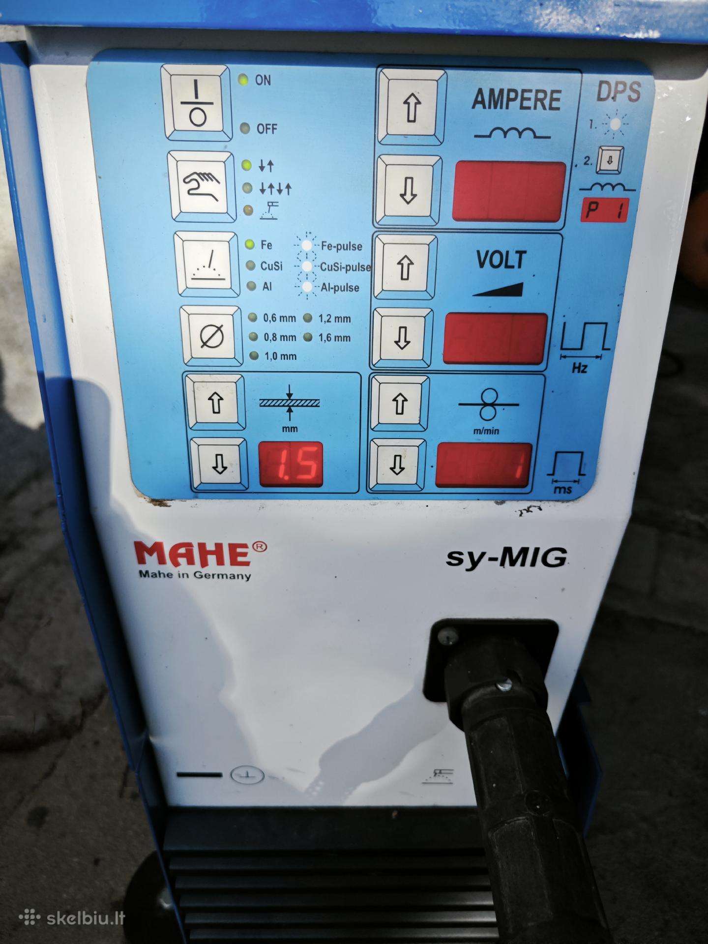 Mahe Vokiška pramoninį suvirinimo aparata