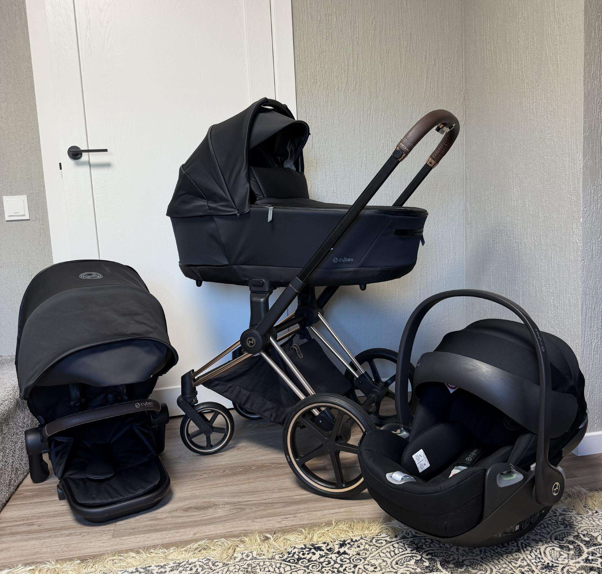 Cybex Priam V4 4in1 pilnas komplektas