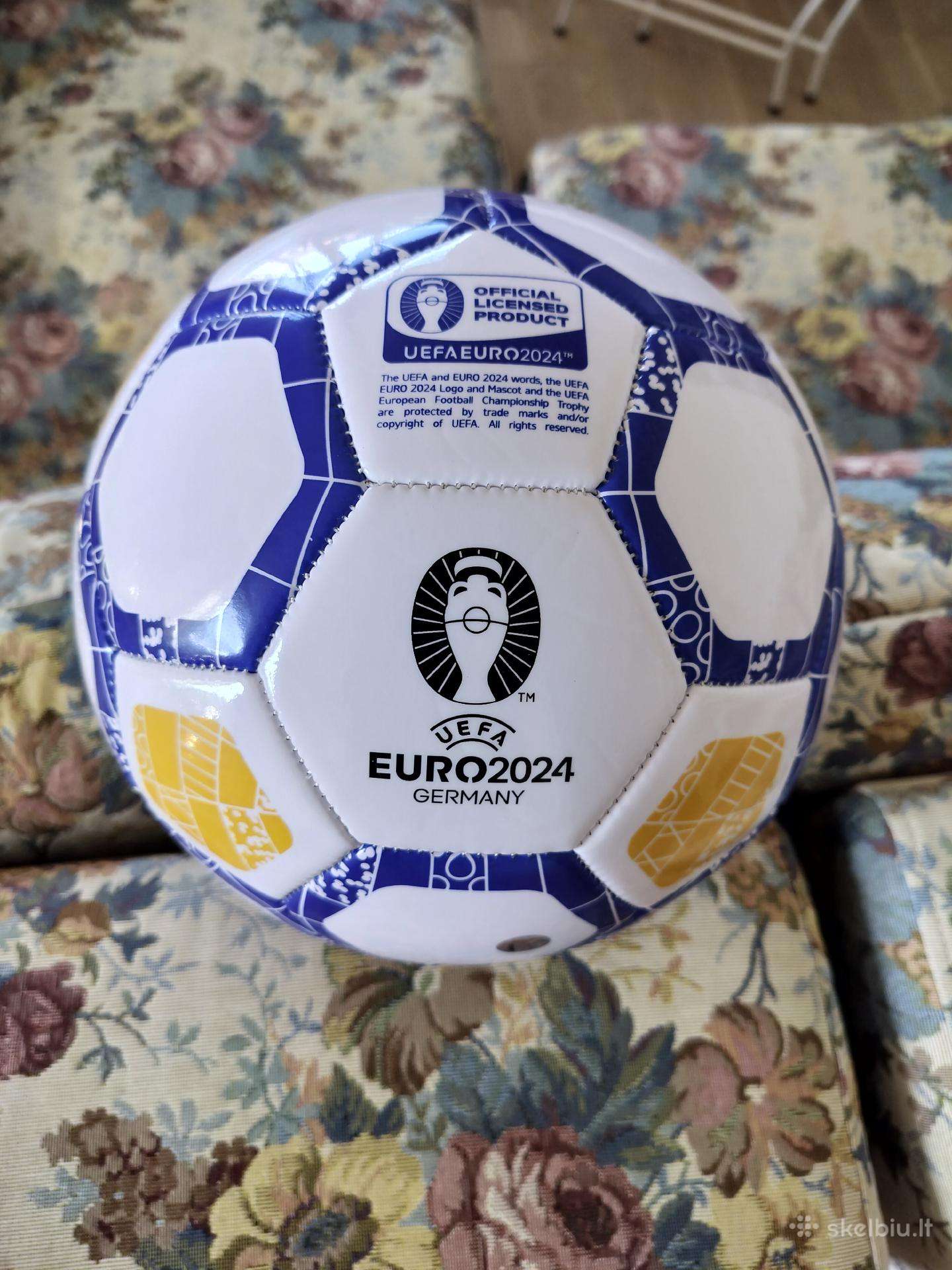 Euro 2024 originalus futbolo kamuolys