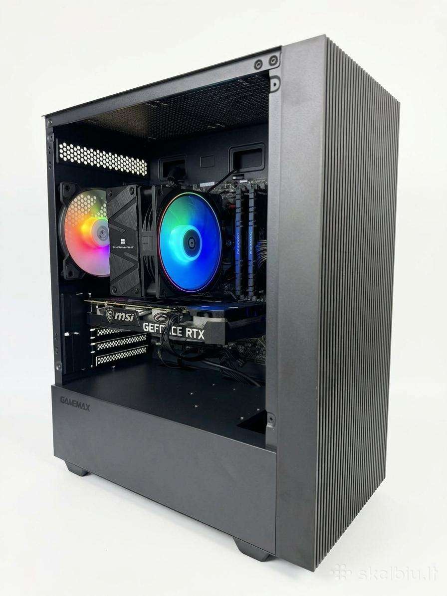 Žaidimų kompiuteris R5 5600x - Rtx 3060ti - 1t