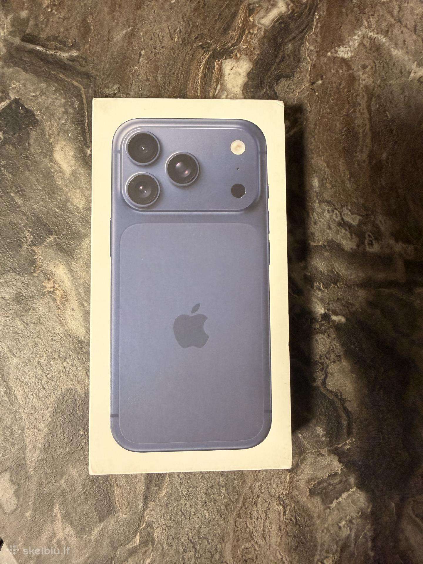 Naujas iPhone 17 pro 256gb Orange ir Blue
