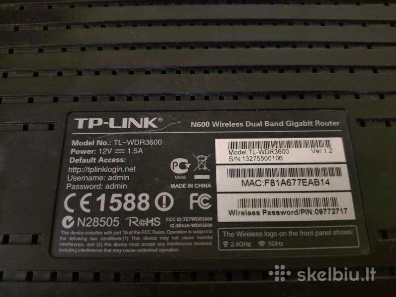 Tp-link Wdr3600 N600