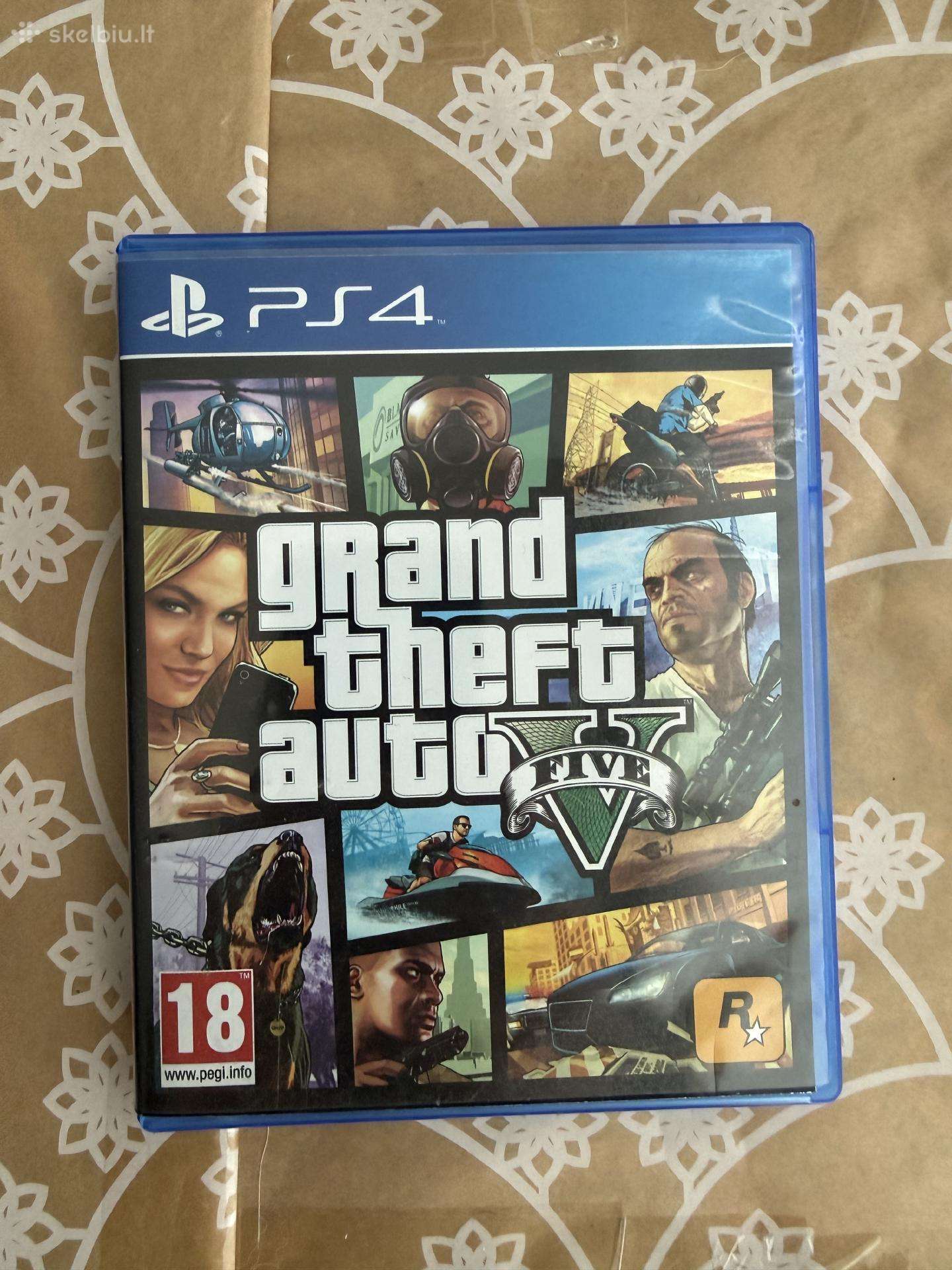 Gta V / Grand Theft Auto V Ps4 žaidimas